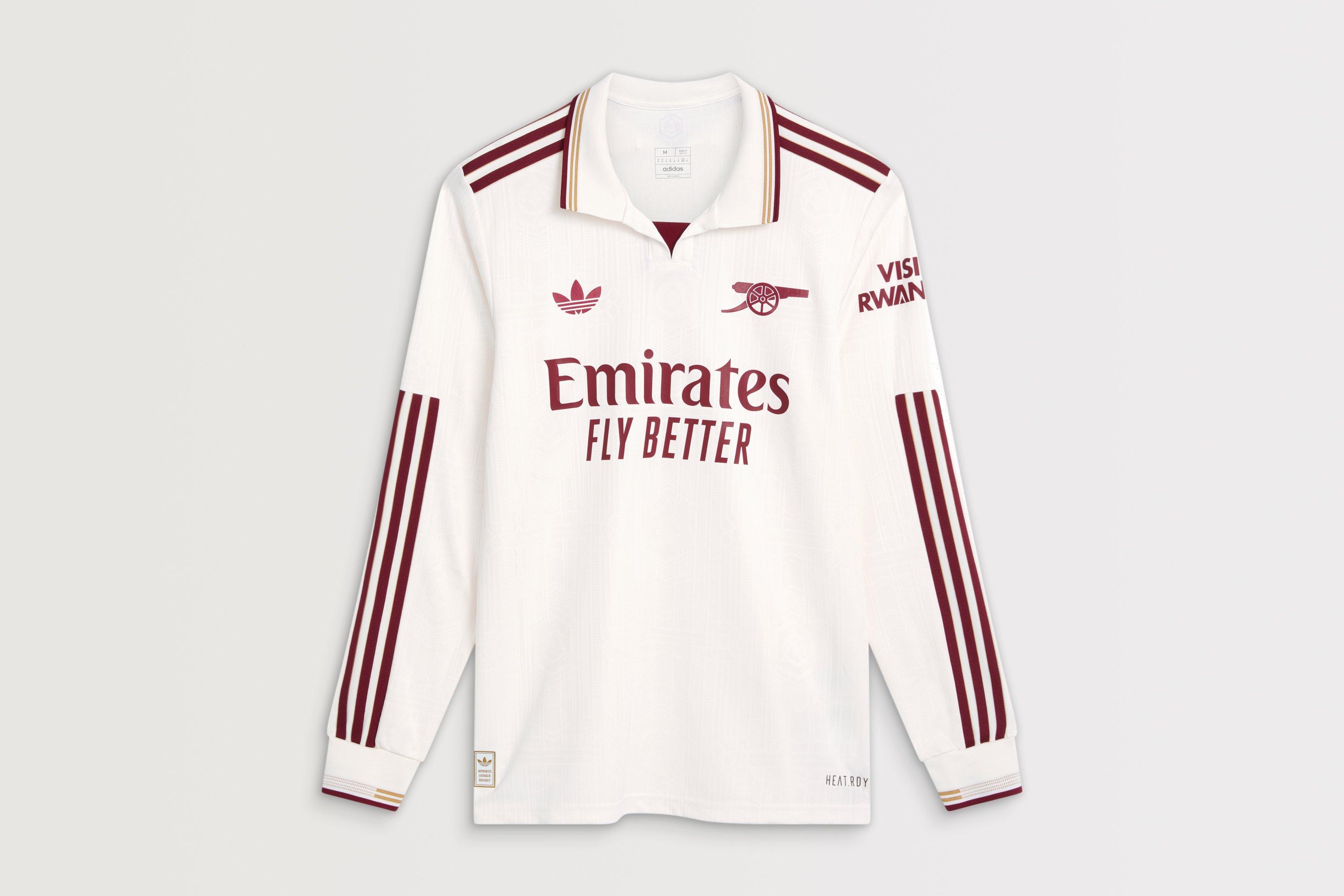 Arsenal adidas 25/26 Authentic Long Sleeved Third Shirt