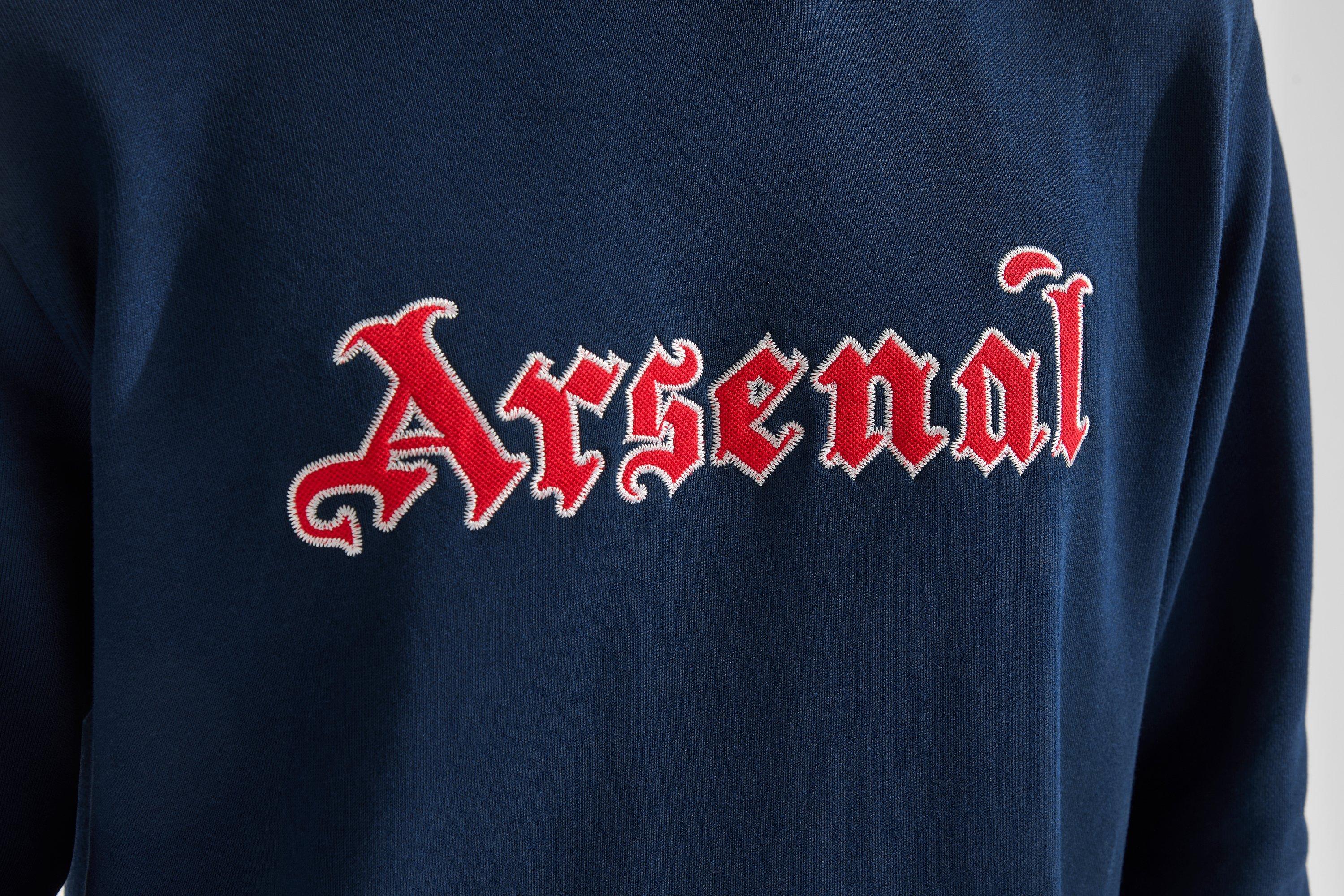 Arsenal adidas 25/26 Navy US Hoodie | Official Online Store