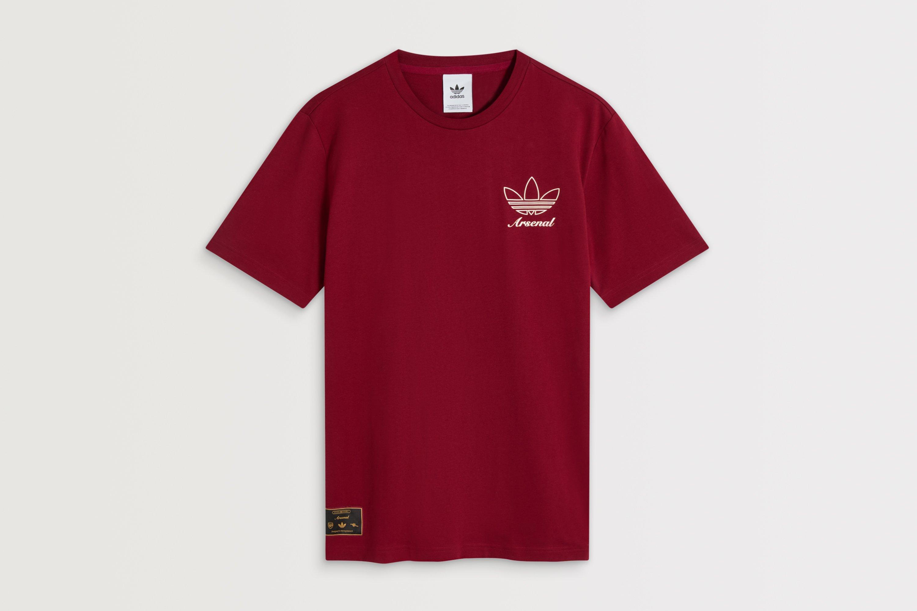 Arsenal adidas 25/26 Terrace Icons Graphic T-Shirt | Official