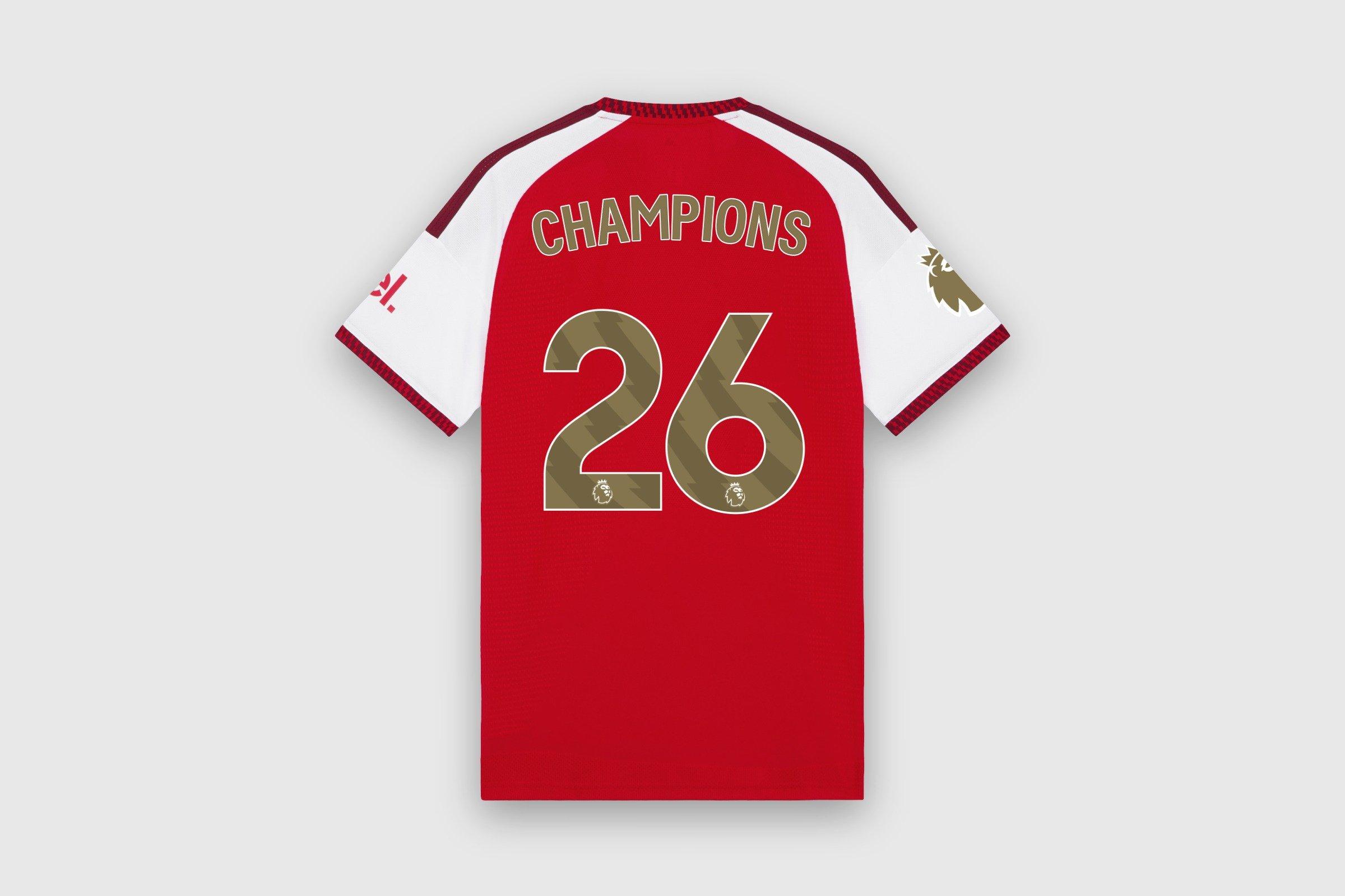 Arsenal Premier League Champions 2025-26 Official Collection