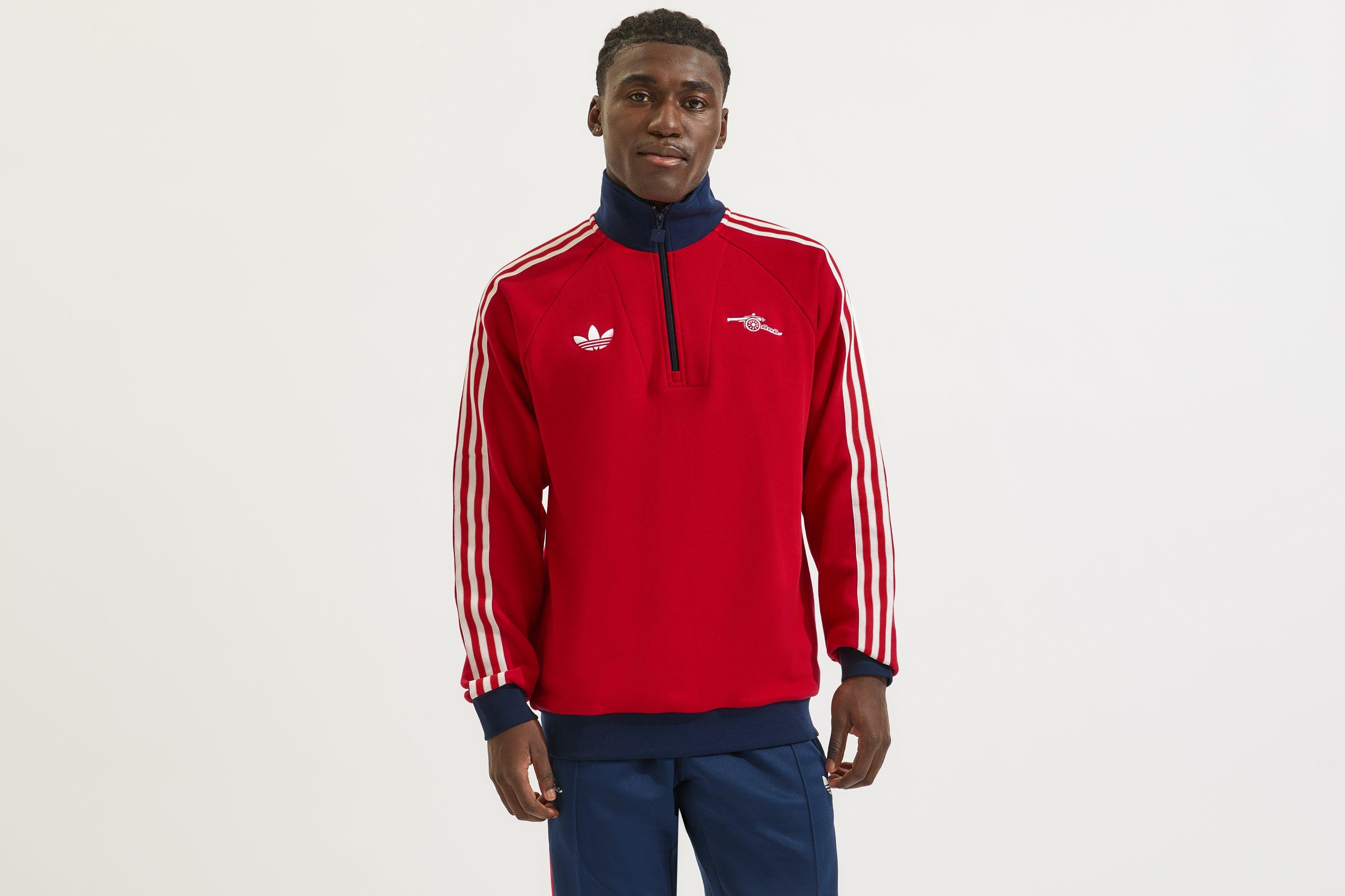 Arsenal adidas 25/26 Originals Half Zip Top | Official Online Store