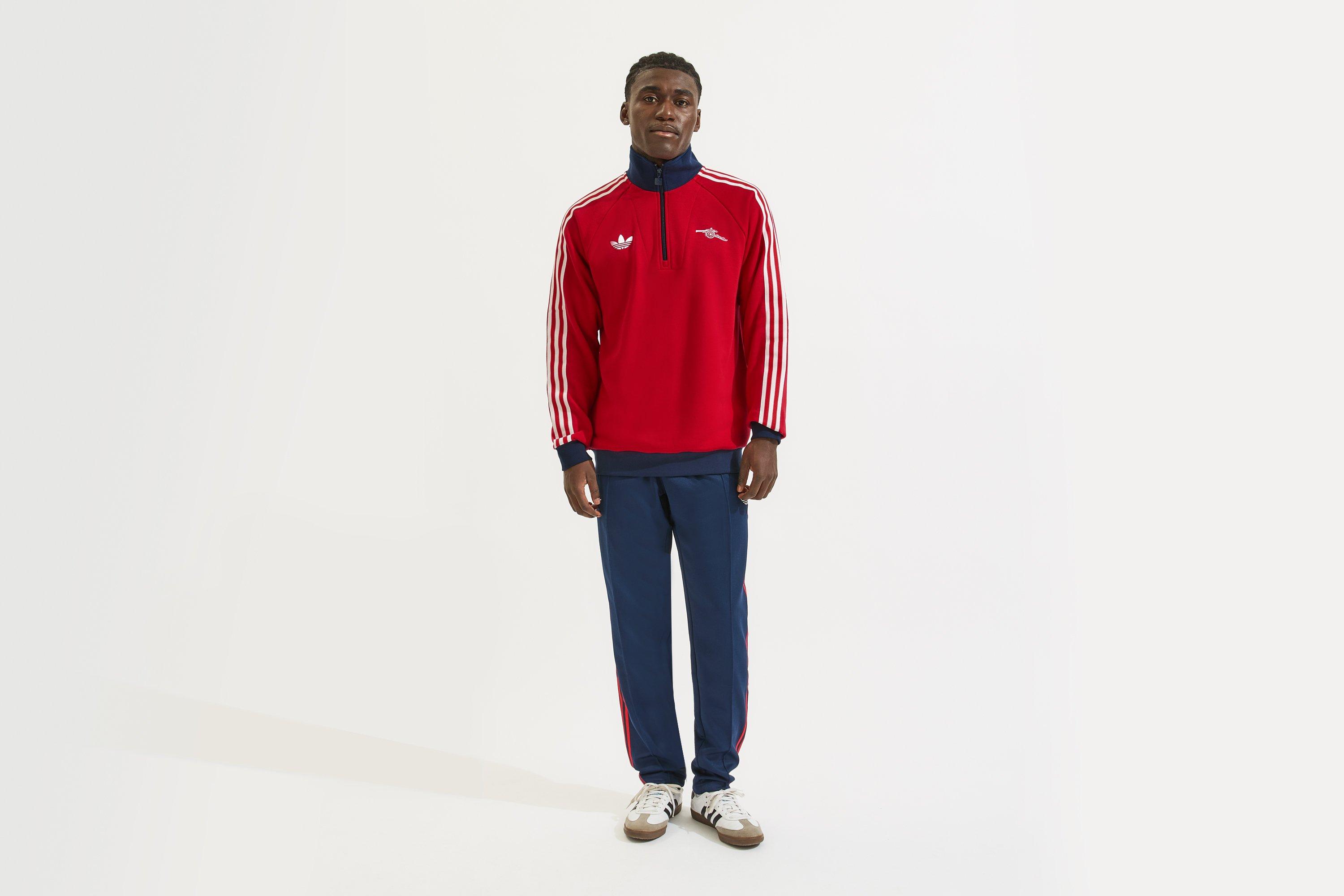 Arsenal adidas 25/26 Originals Half Zip Top | Official Online Store