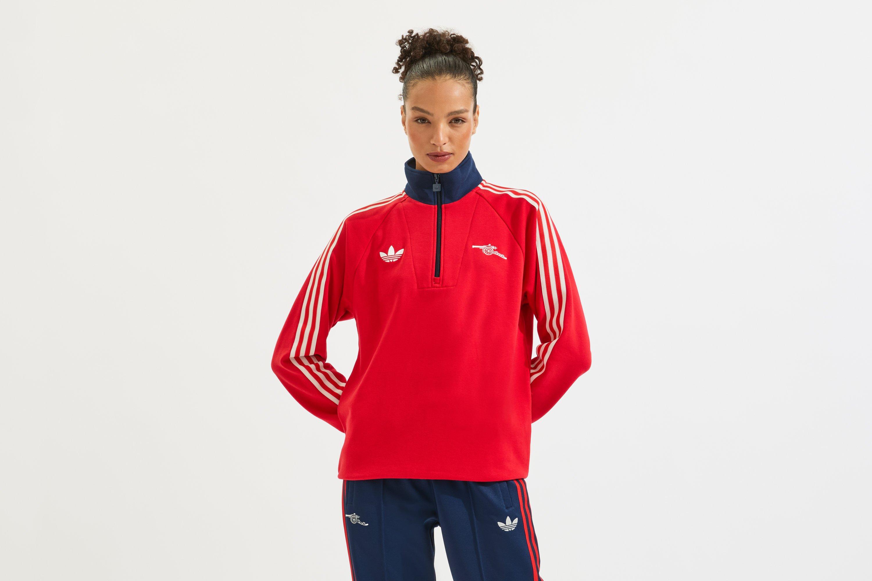 Arsenal adidas 25/26 Originals Half Zip Top | Official Online Store