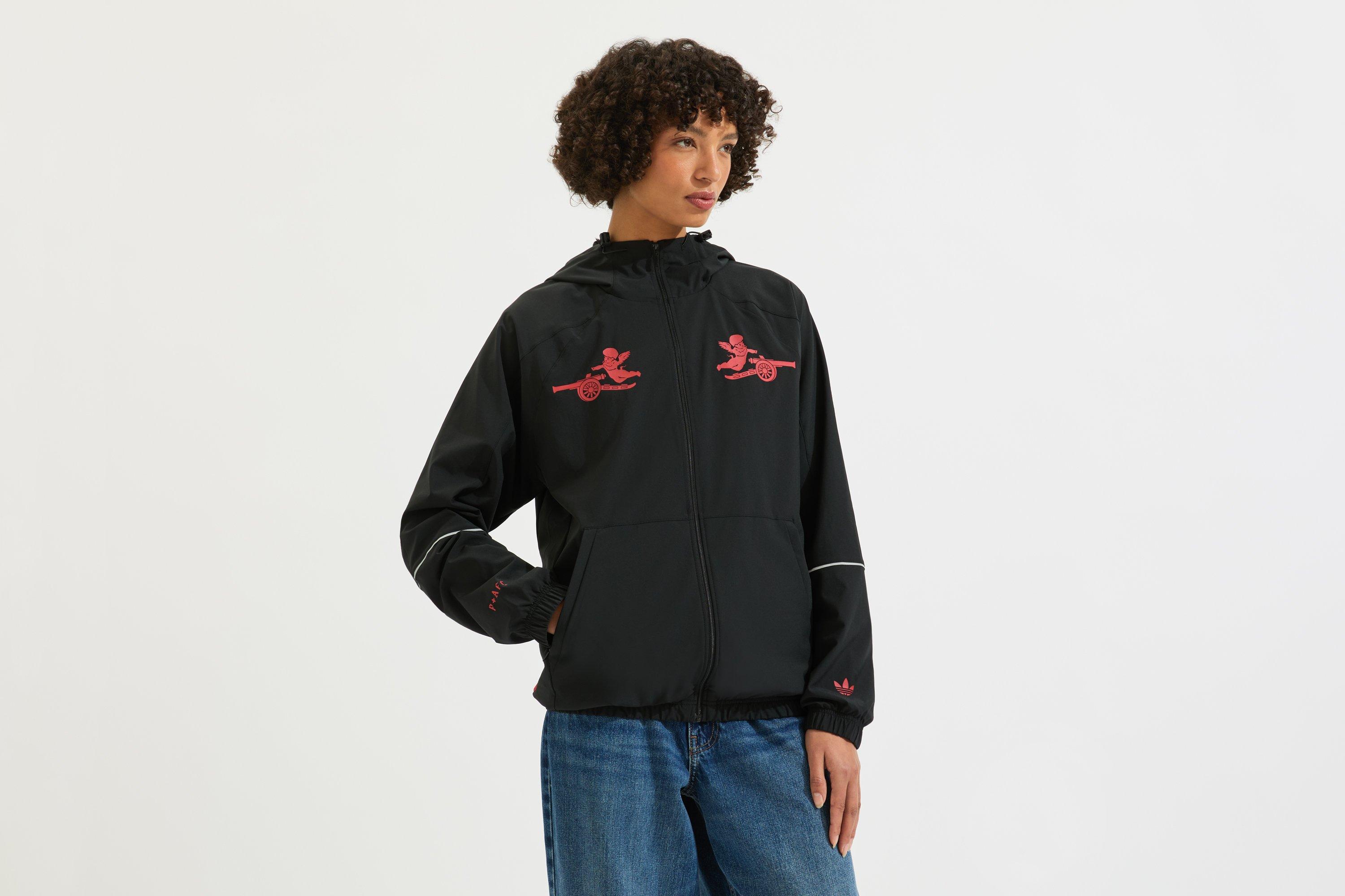 ジャケット・アウター adidas Arsenal FC Places+Faces Track Top Black adidas Originals Arsenal FC Places+Faces Track Top | JD