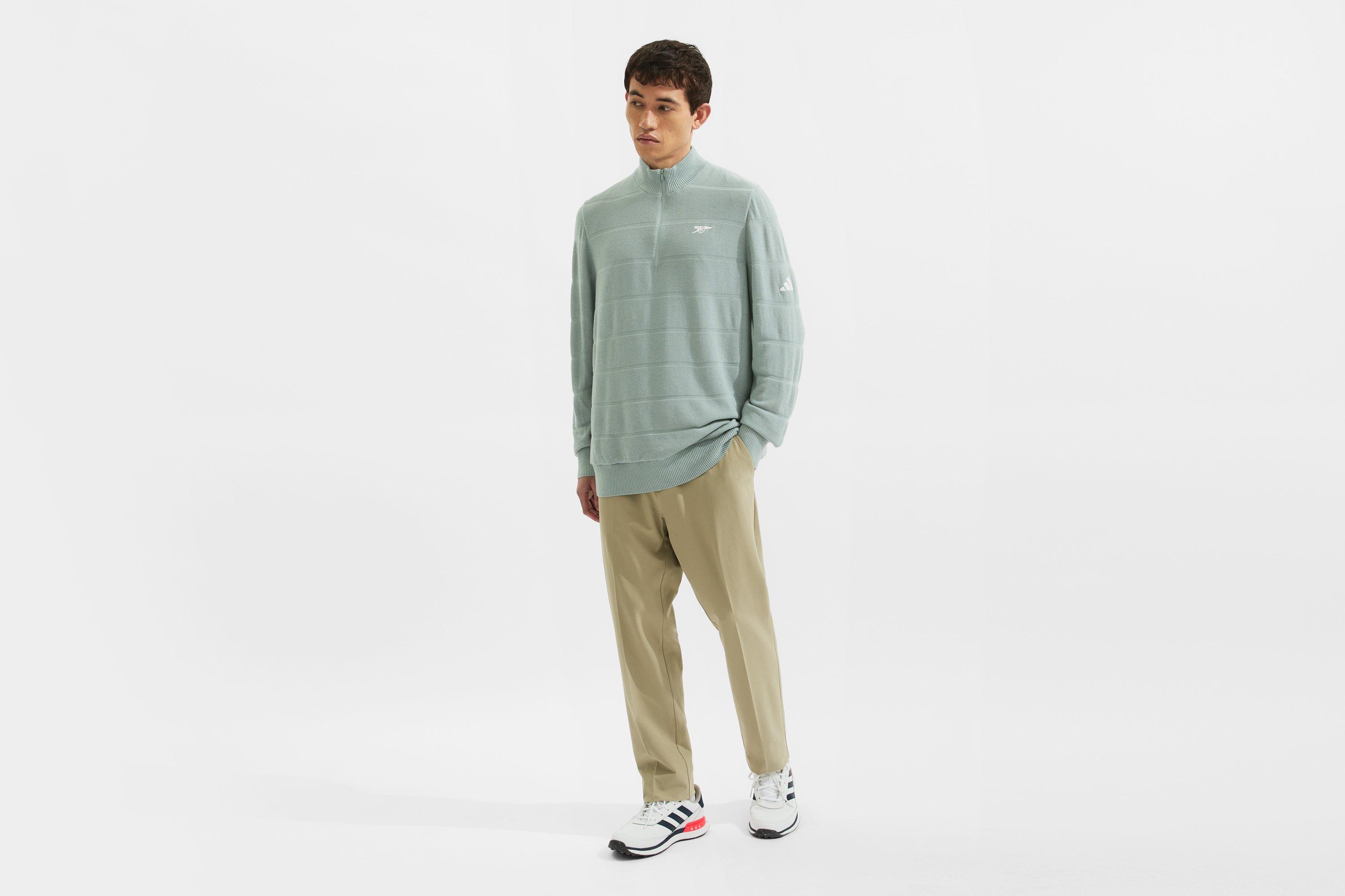 Arsenal adidas Golf Ultimate365 1/4 Zip Knit Top | Official Online