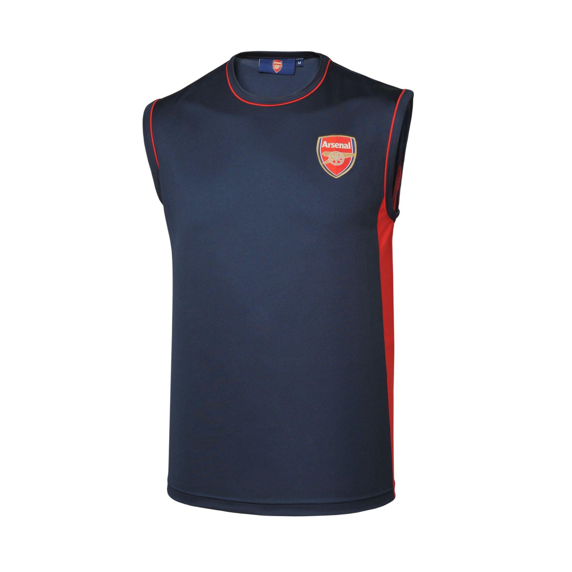 arsenal sleeveless training top