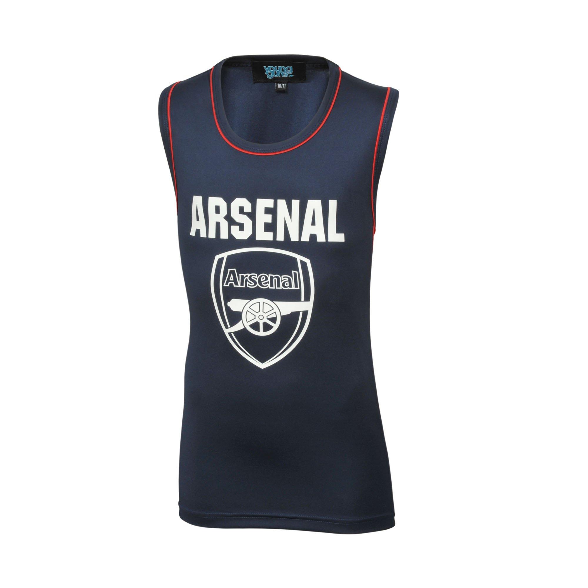 arsenal sleeveless training top