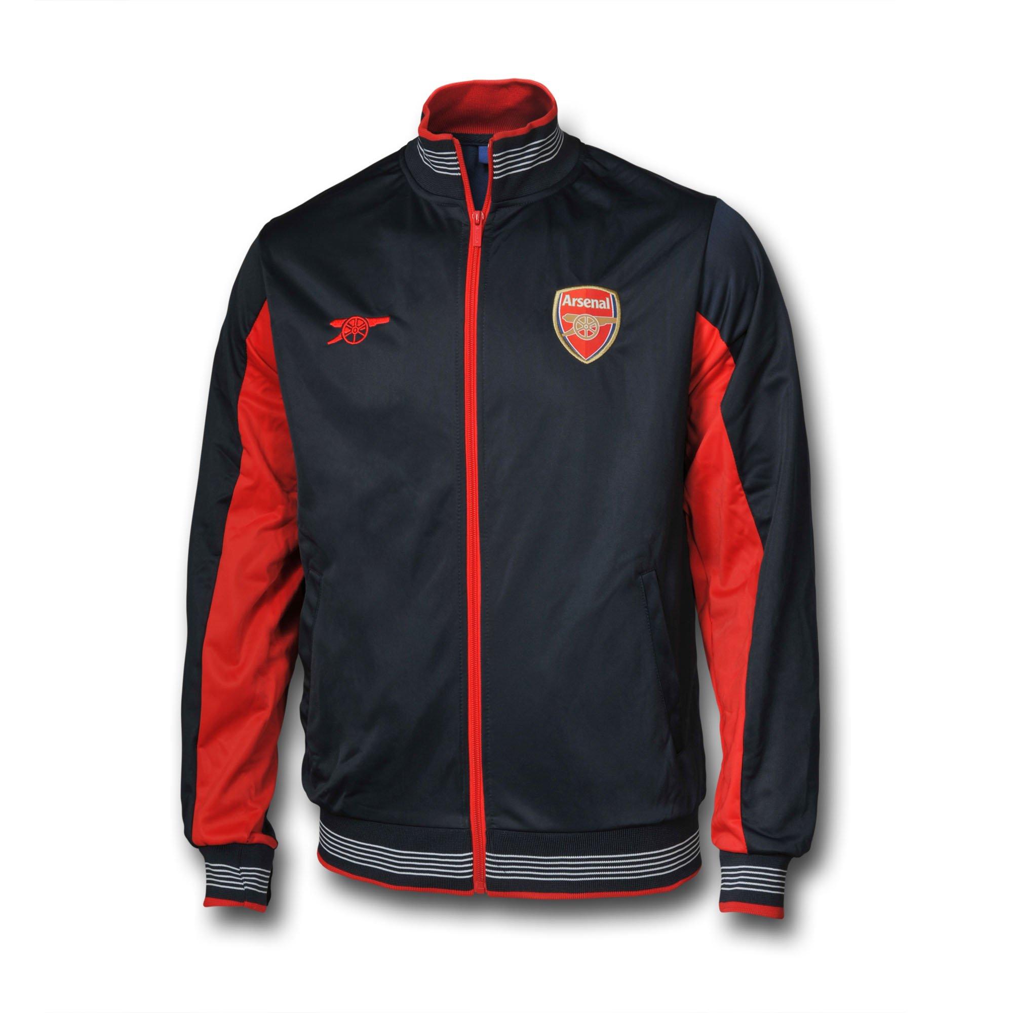 arsenal half zip