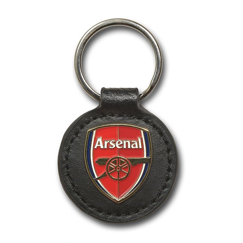 Arsenal Leather Keyring