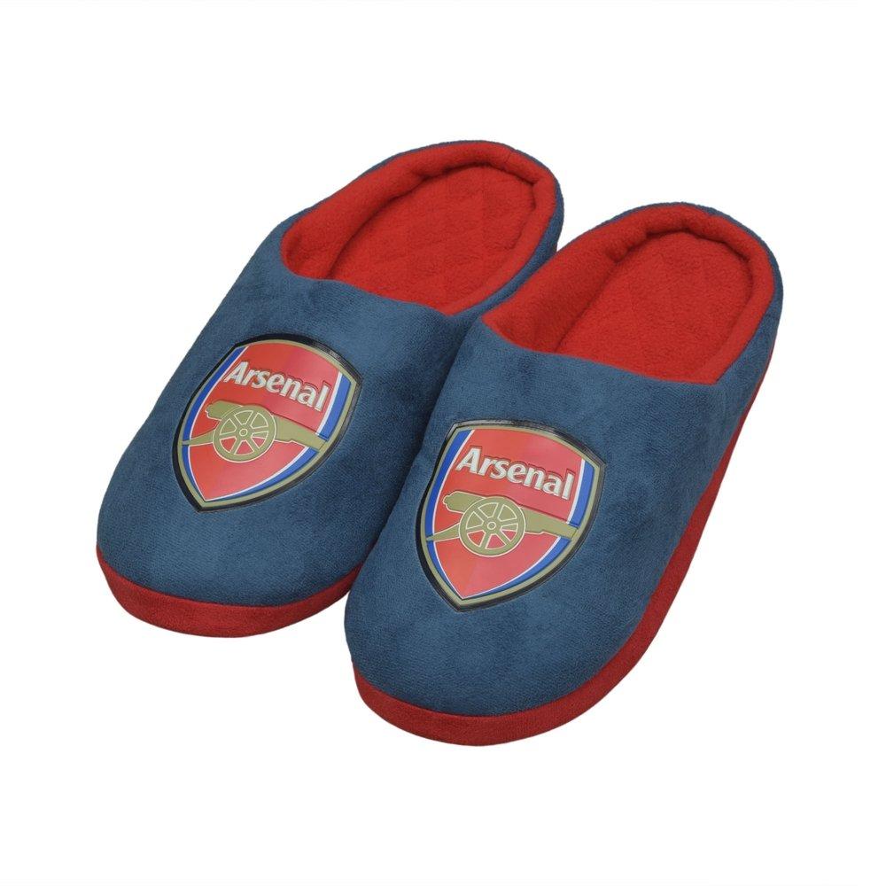 Arsenal Mens Game Slippers | Nightwear & Slippers | Clothing | Mens ...