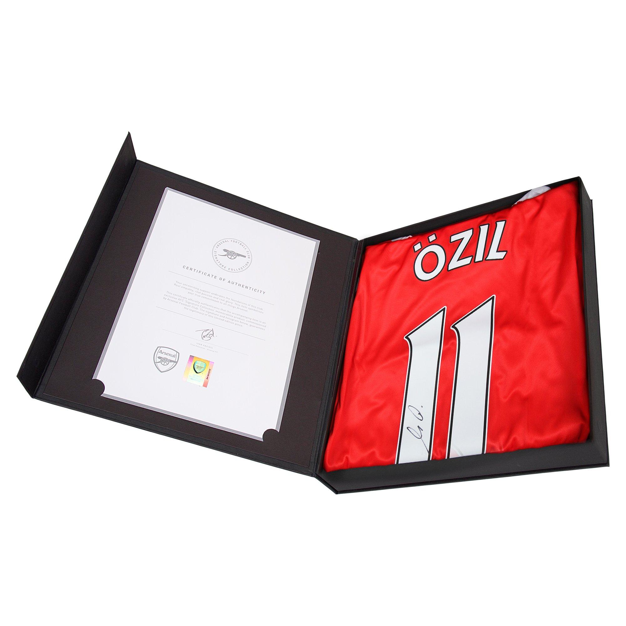 ozil signed shirt