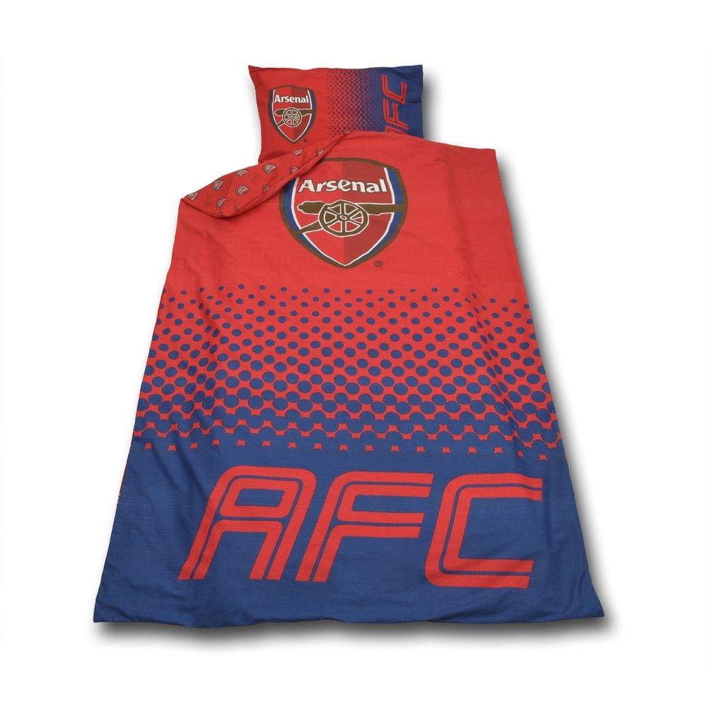 Arsenal Fade Single Duvet Set Homeware By Product Gifts