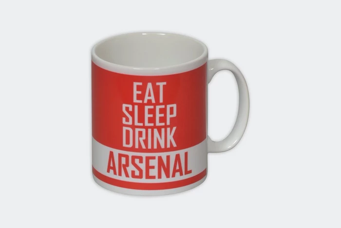 Arsenal Personalised Eat / Sleep / Drink Mug