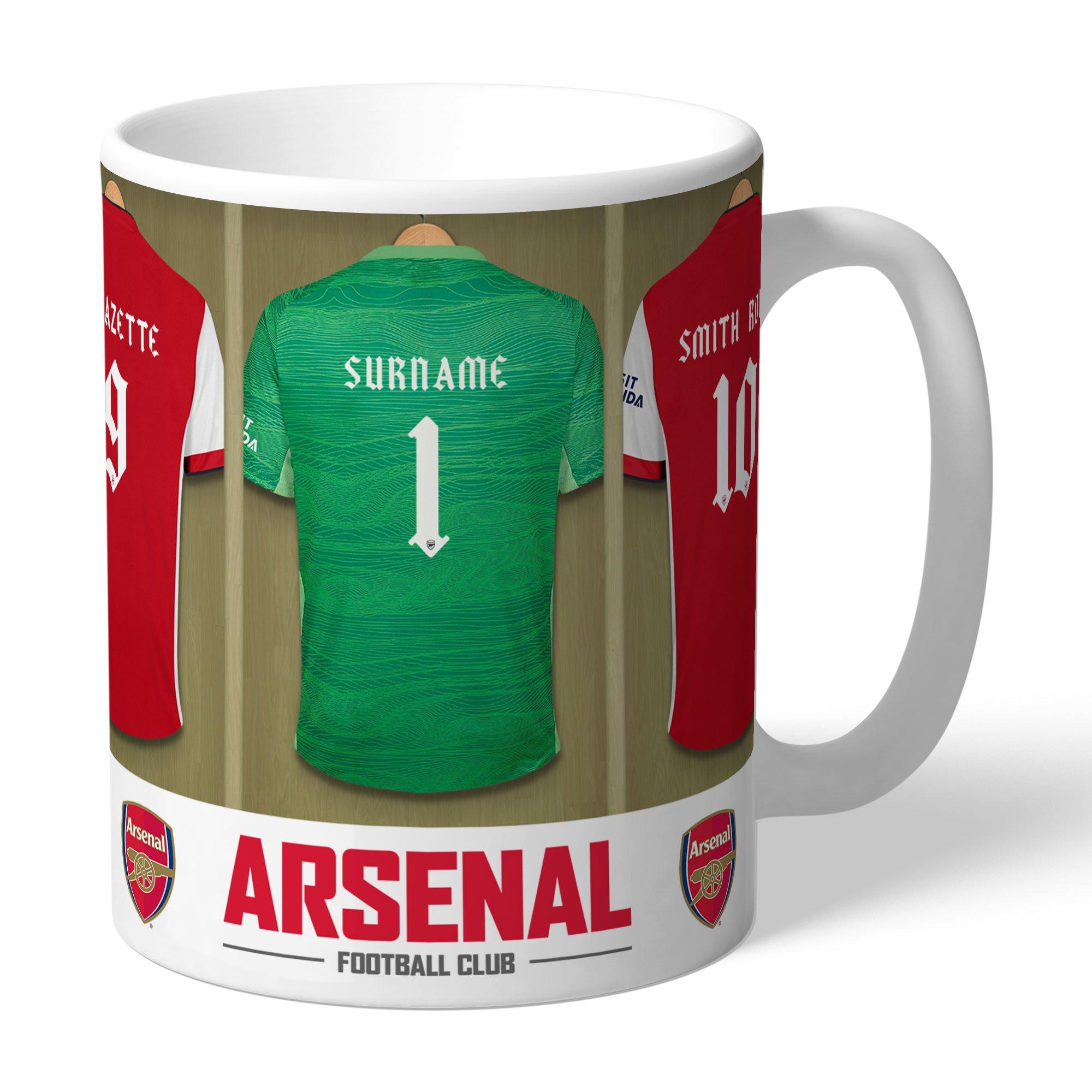 personalised arsenal jersey