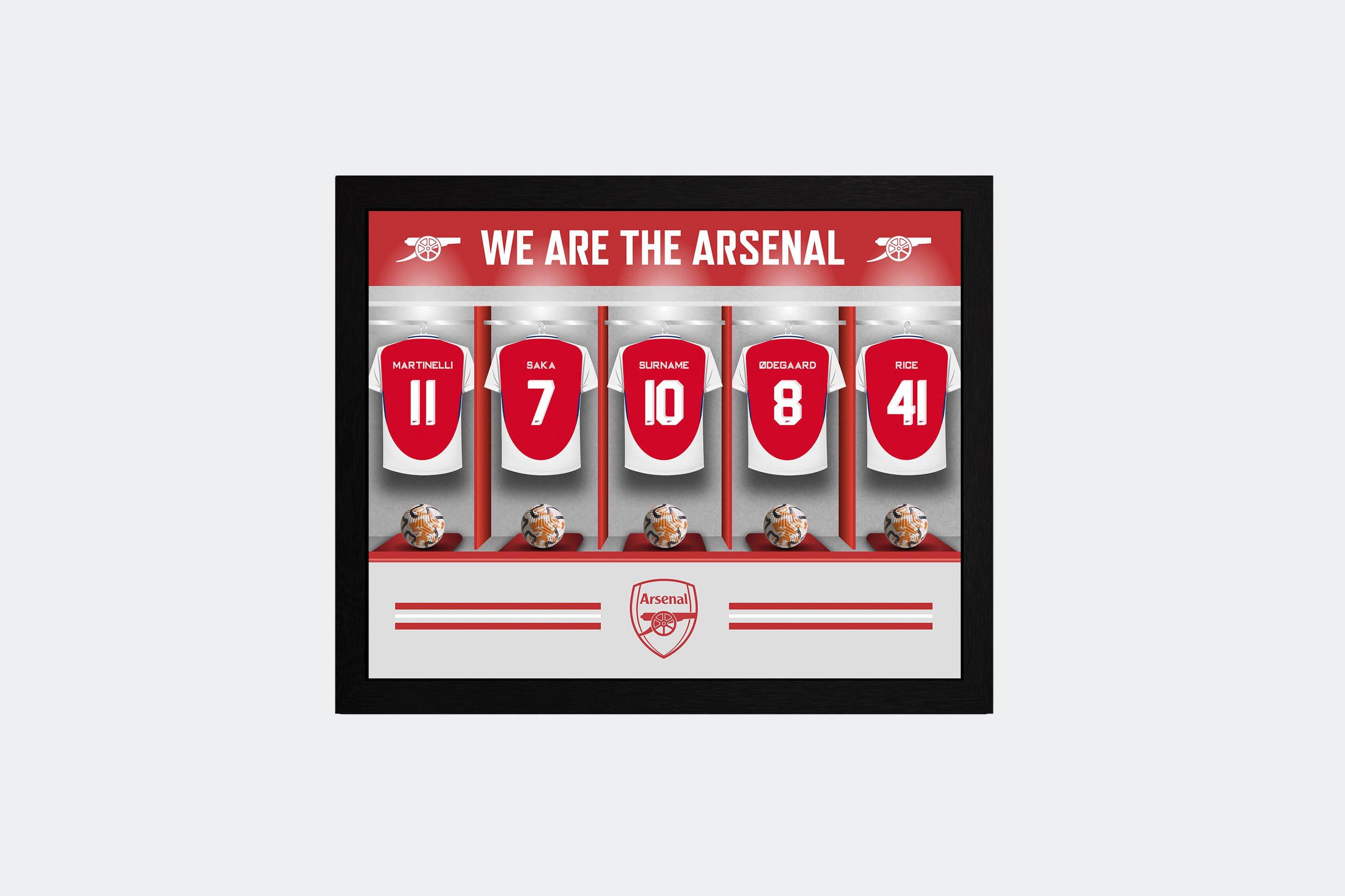 customised arsenal top