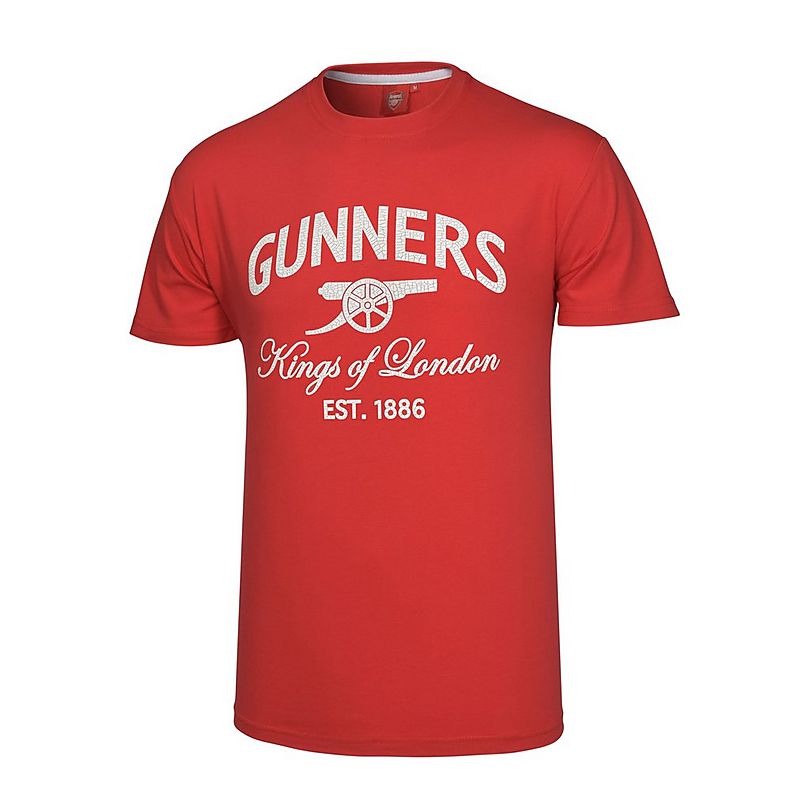 arsenal of gunners t shirt official arsenal of gunners t shirt official