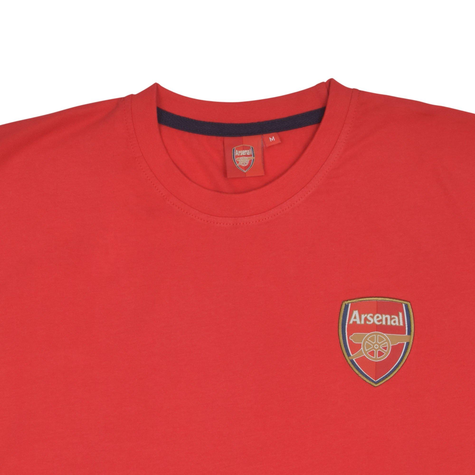 Arsenal Red Crest T-Shirt | Official Online Store