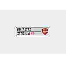 Arsenal Emirates Window Sign