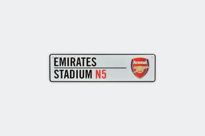 Arsenal Emirates Window Sign