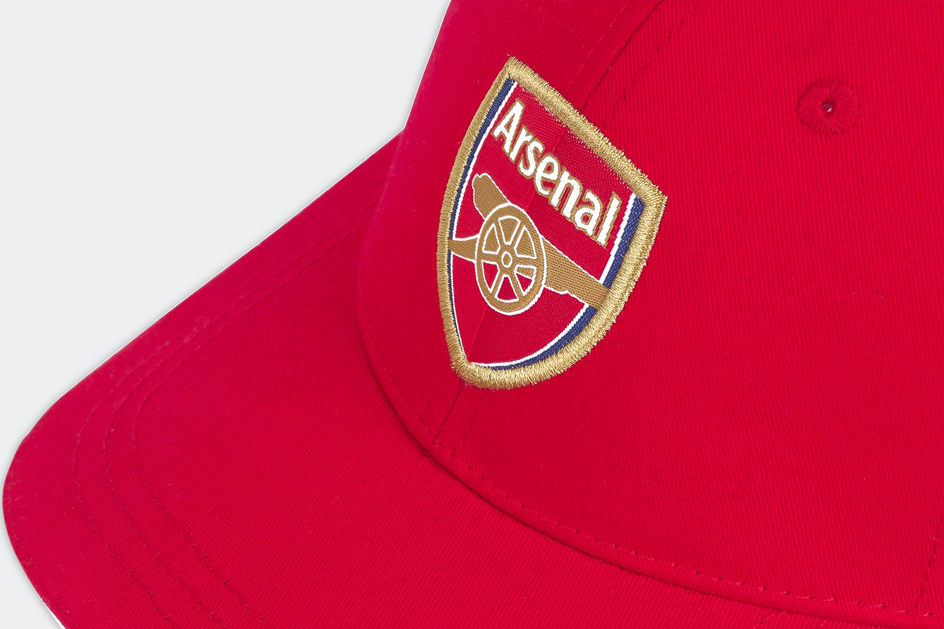 Arsenal Adult Red Crest Cap Hats & Caps Accessories Mens