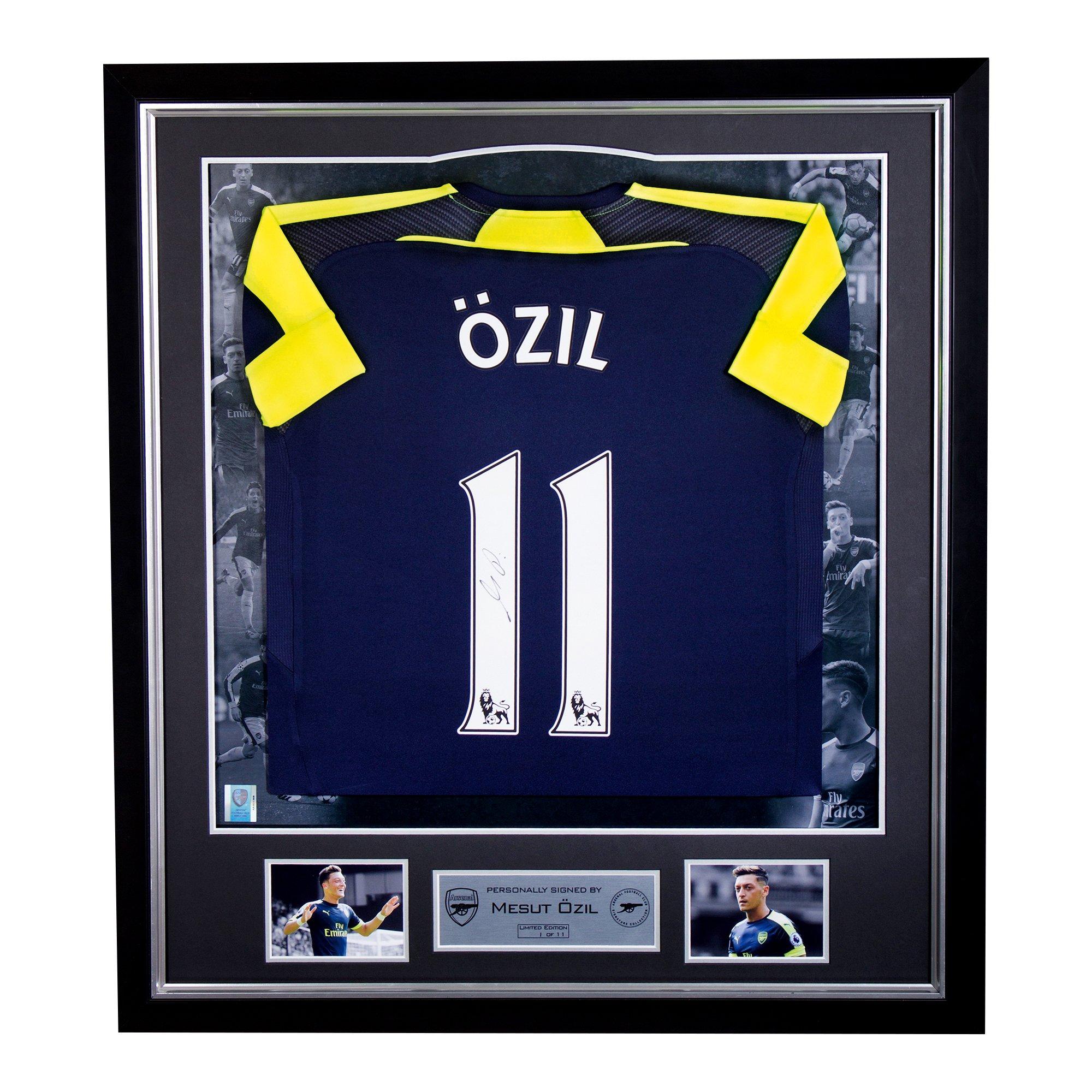 ozil signed shirt