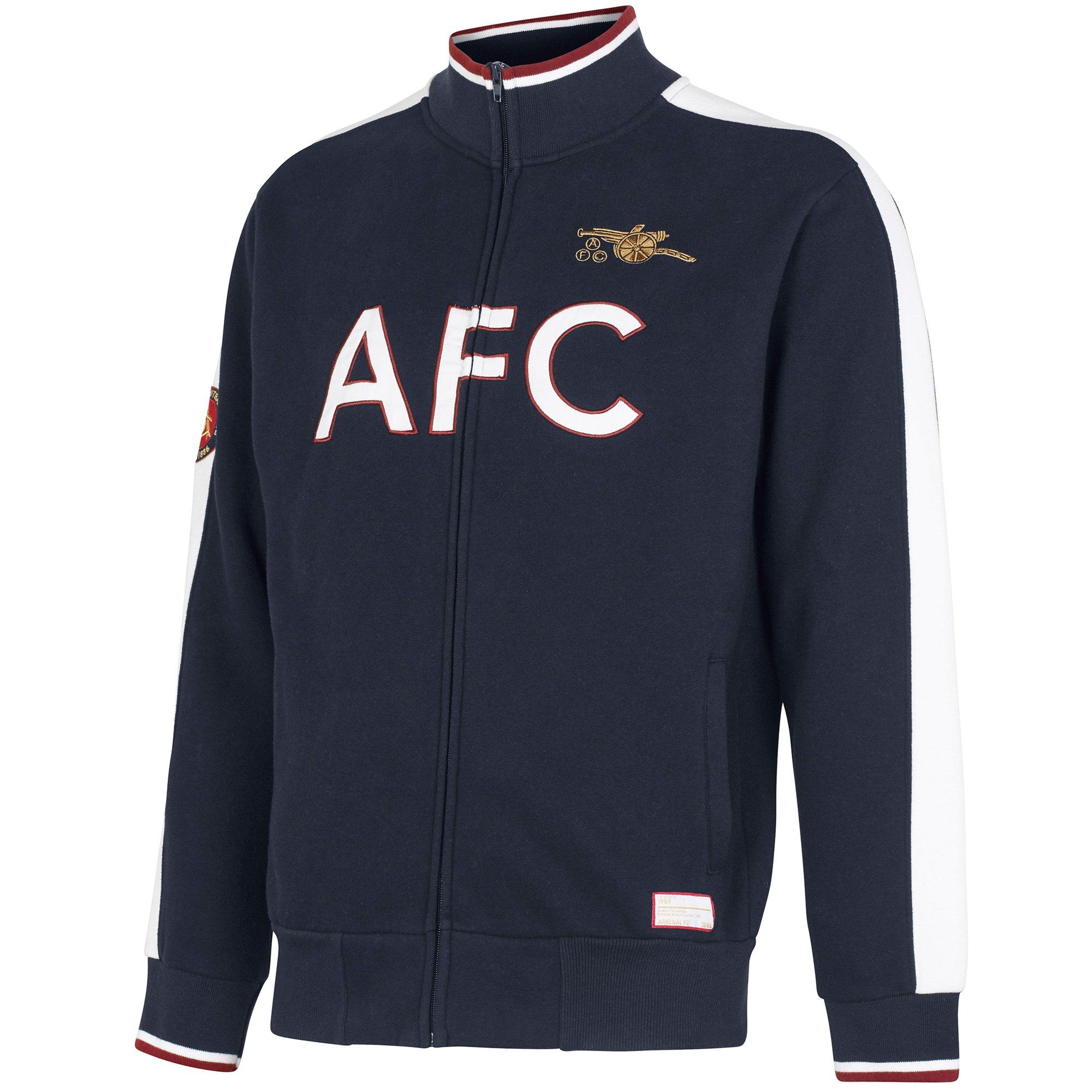 arsenal half zip