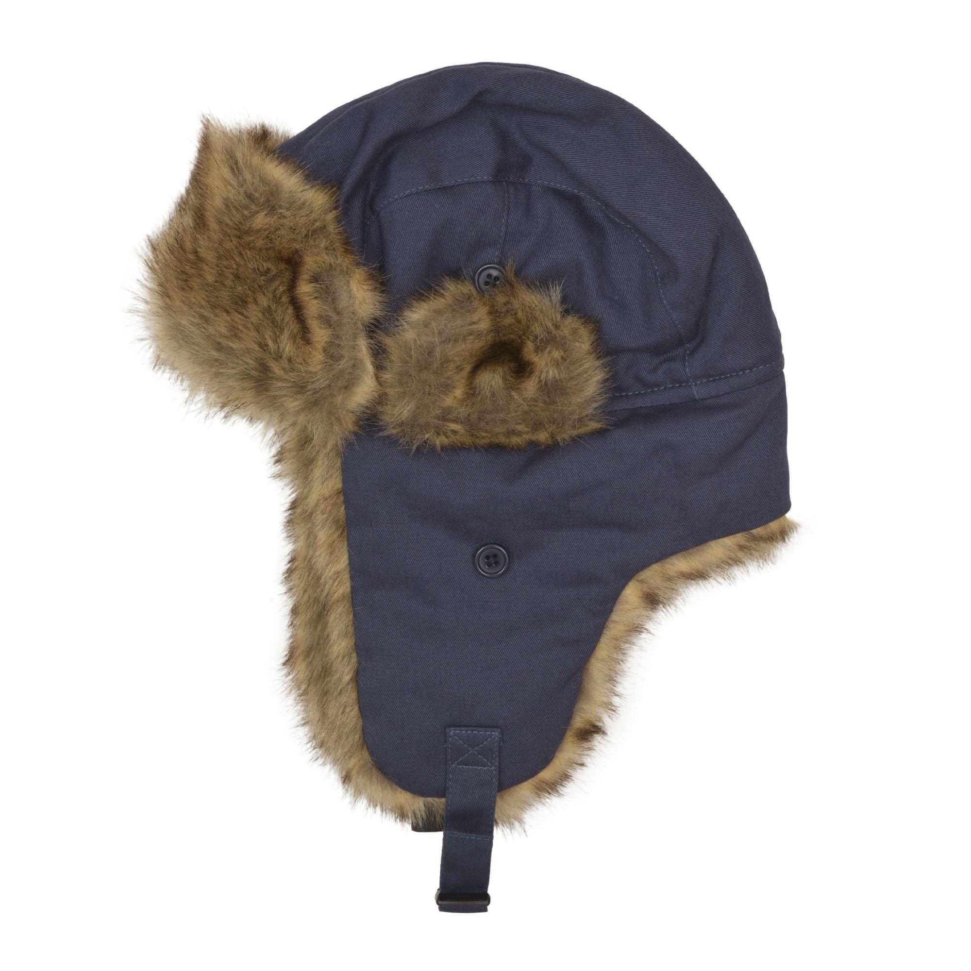fleece lined trapper hat
