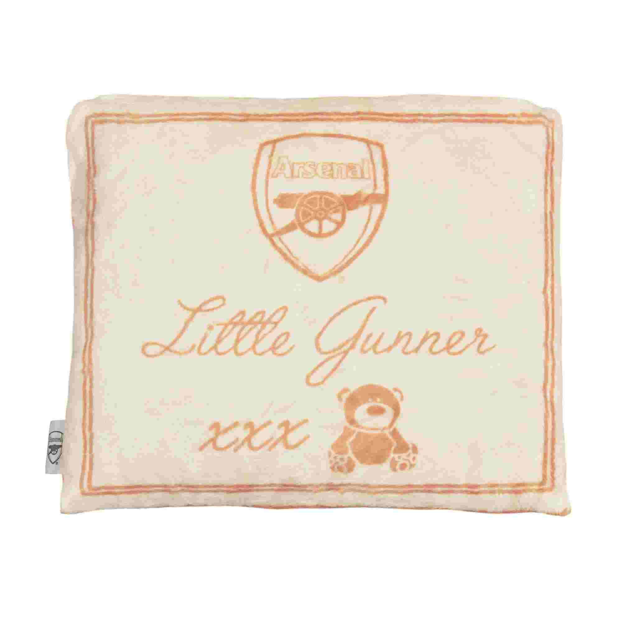 Arsenal Baby Snuggle Fleece Cushion