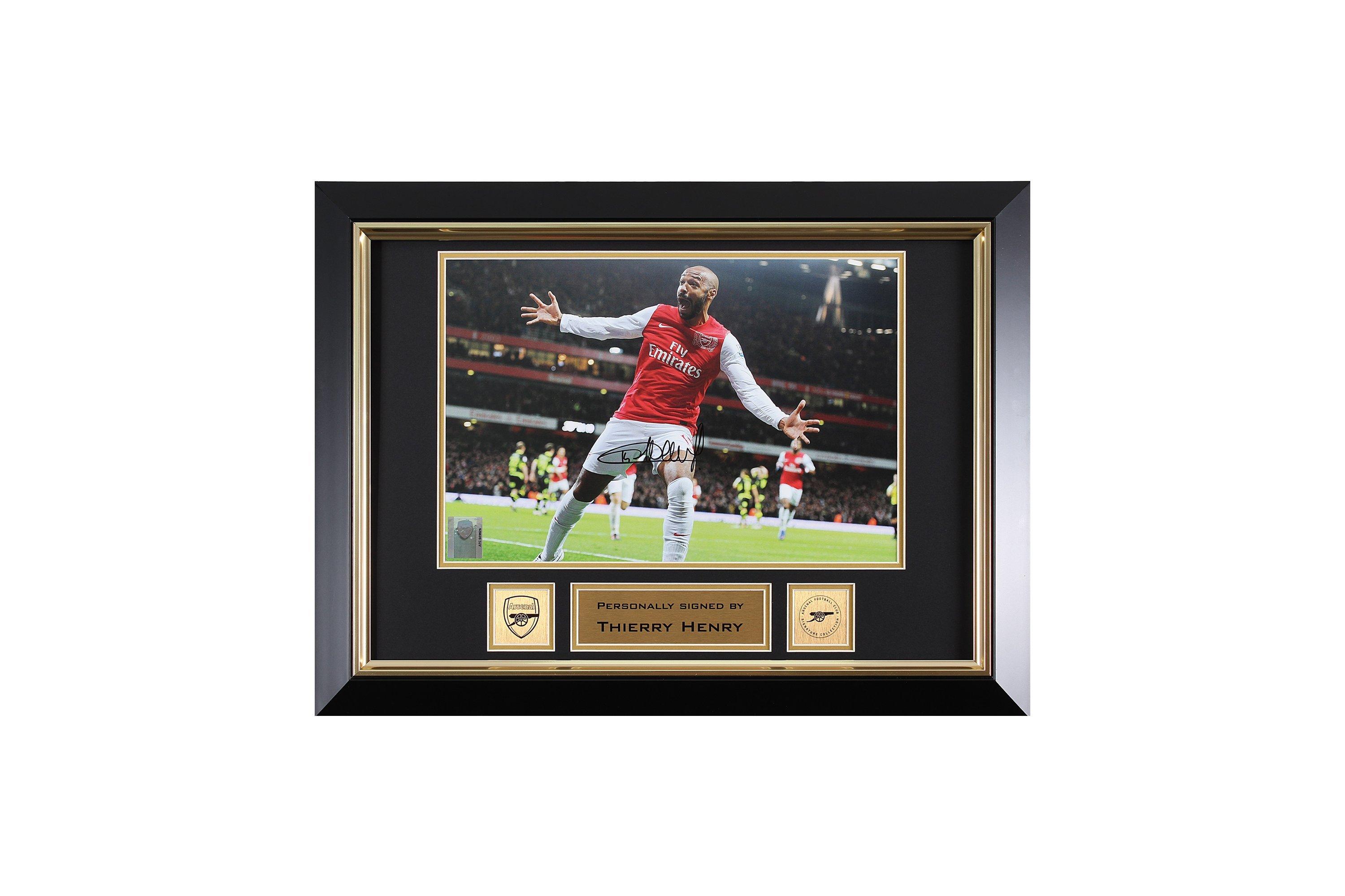 Arsenal Henry Framed Signed Photo V Leeds 2012