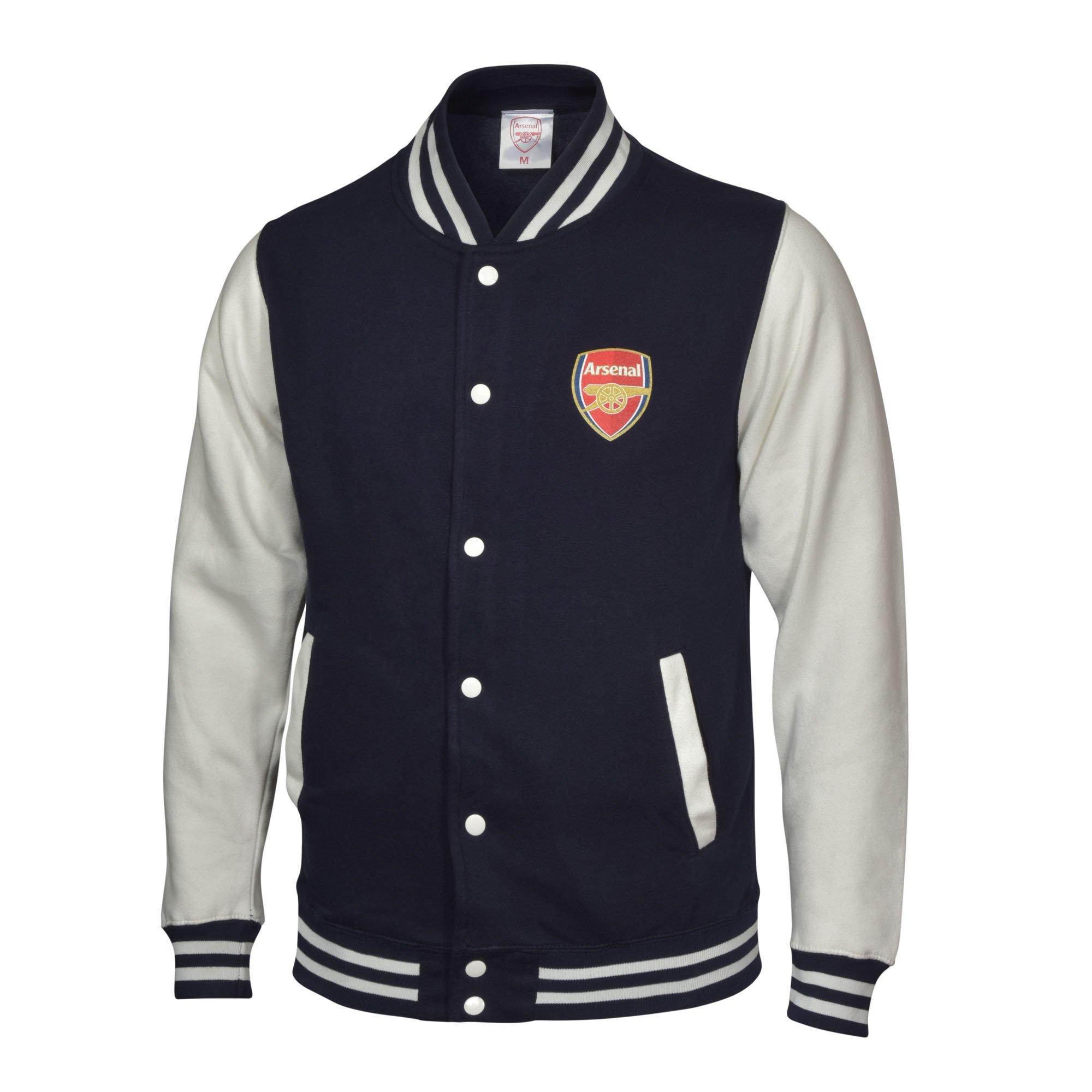 Arsenal Varsity Baseball Jacket Navy | Official Online Store
