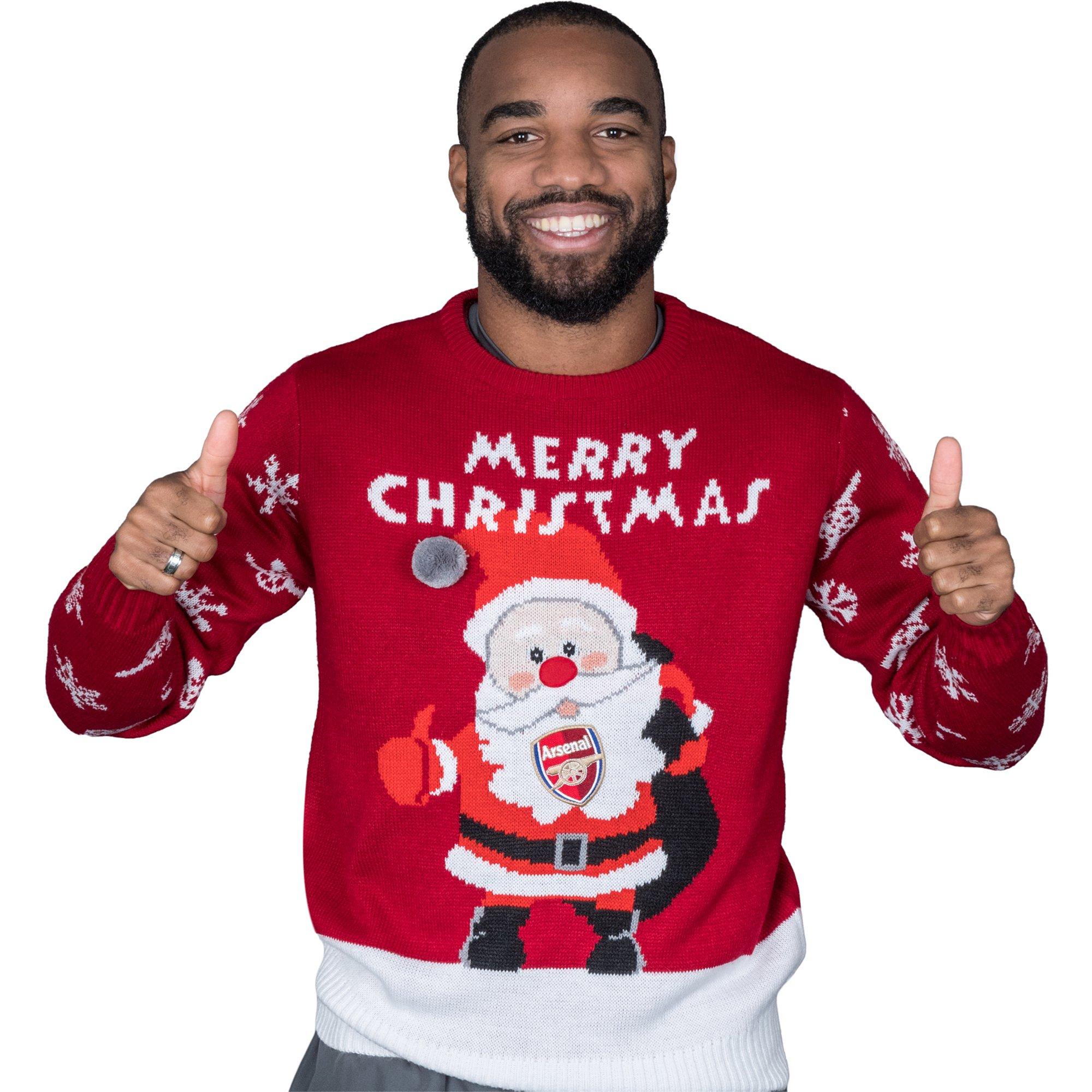 Arsenal Official Christmas Jumper  Official Online Store