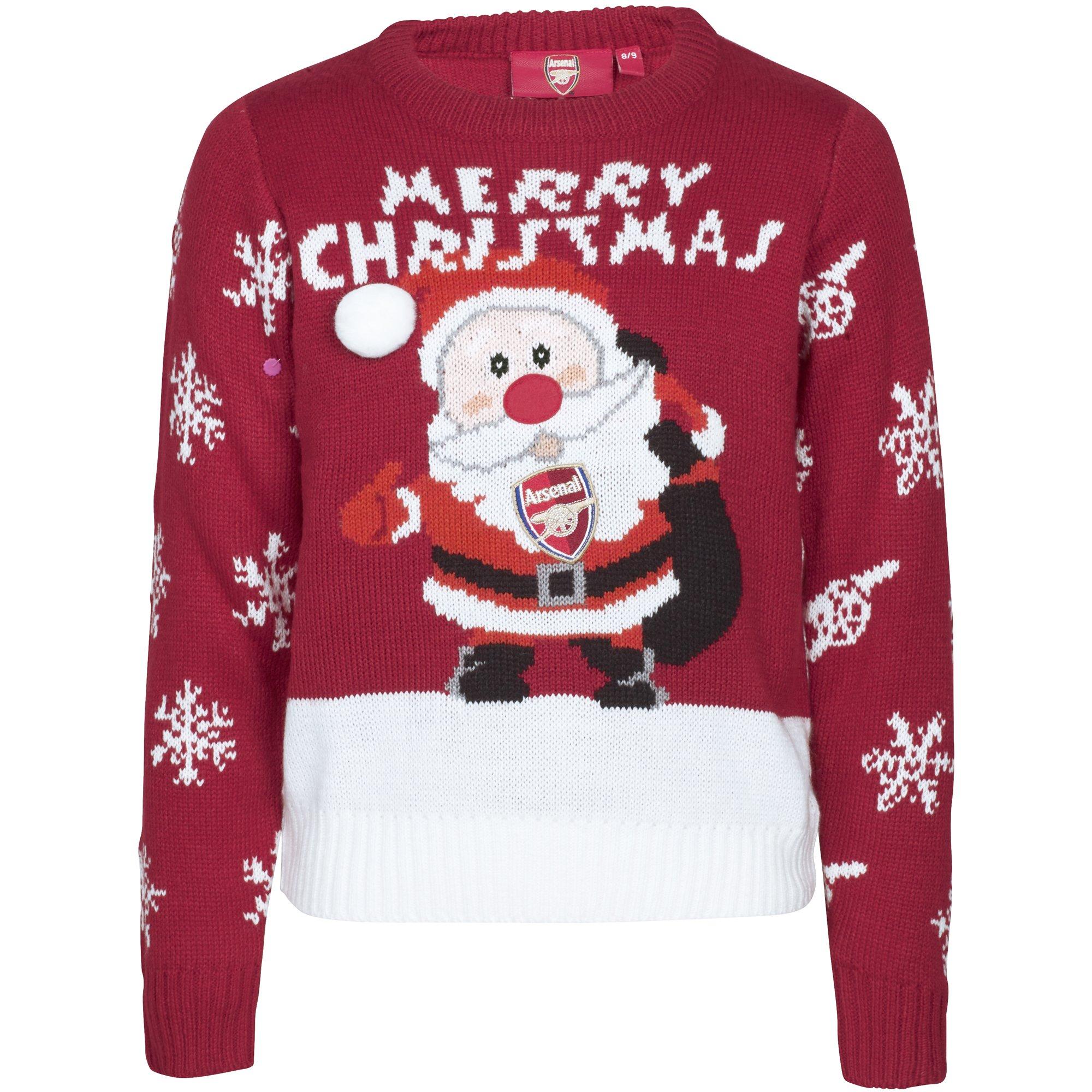 FOCO Arsenal FC Light Up Christmas Jumper