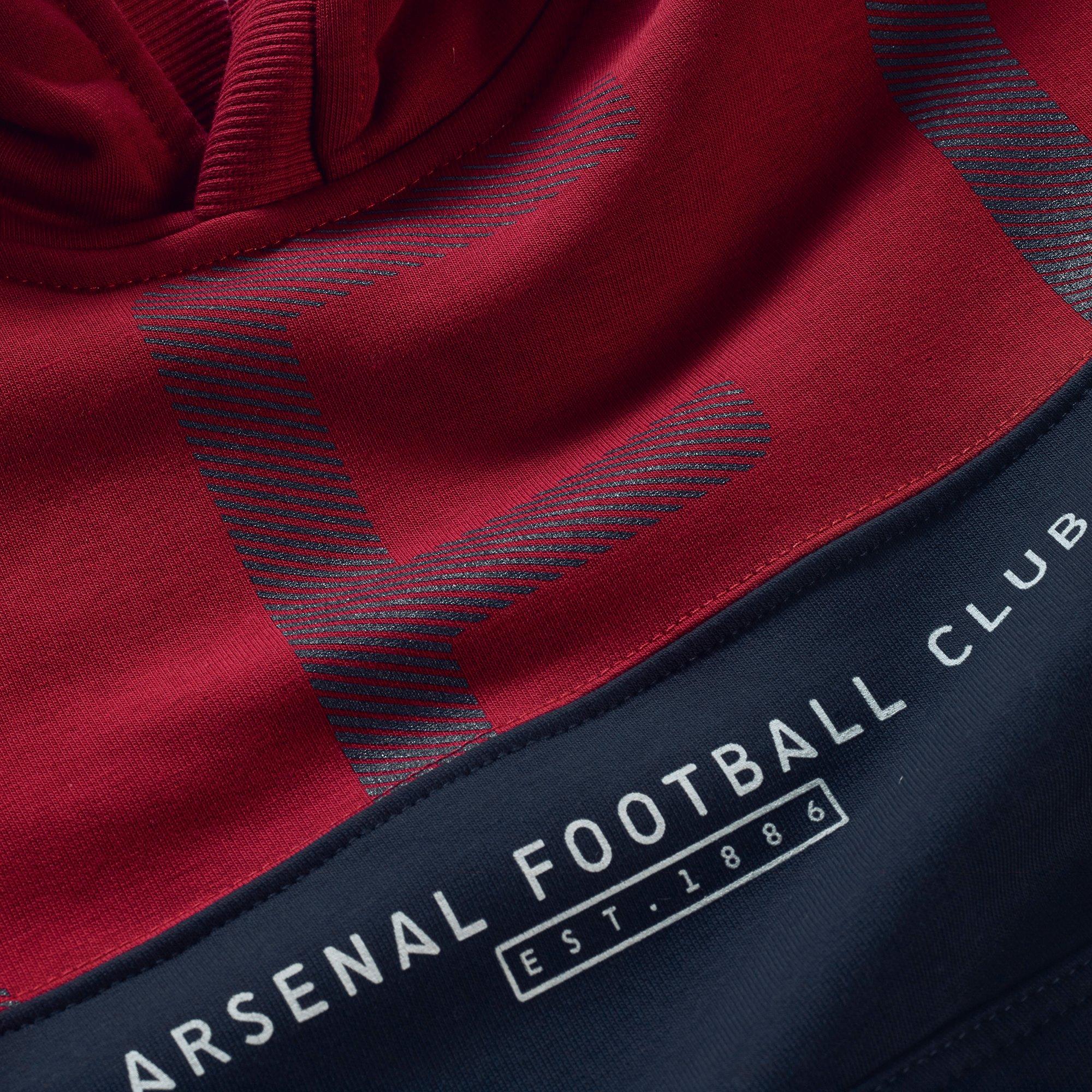 Arsenal since 1886 contrast panel hoody sale