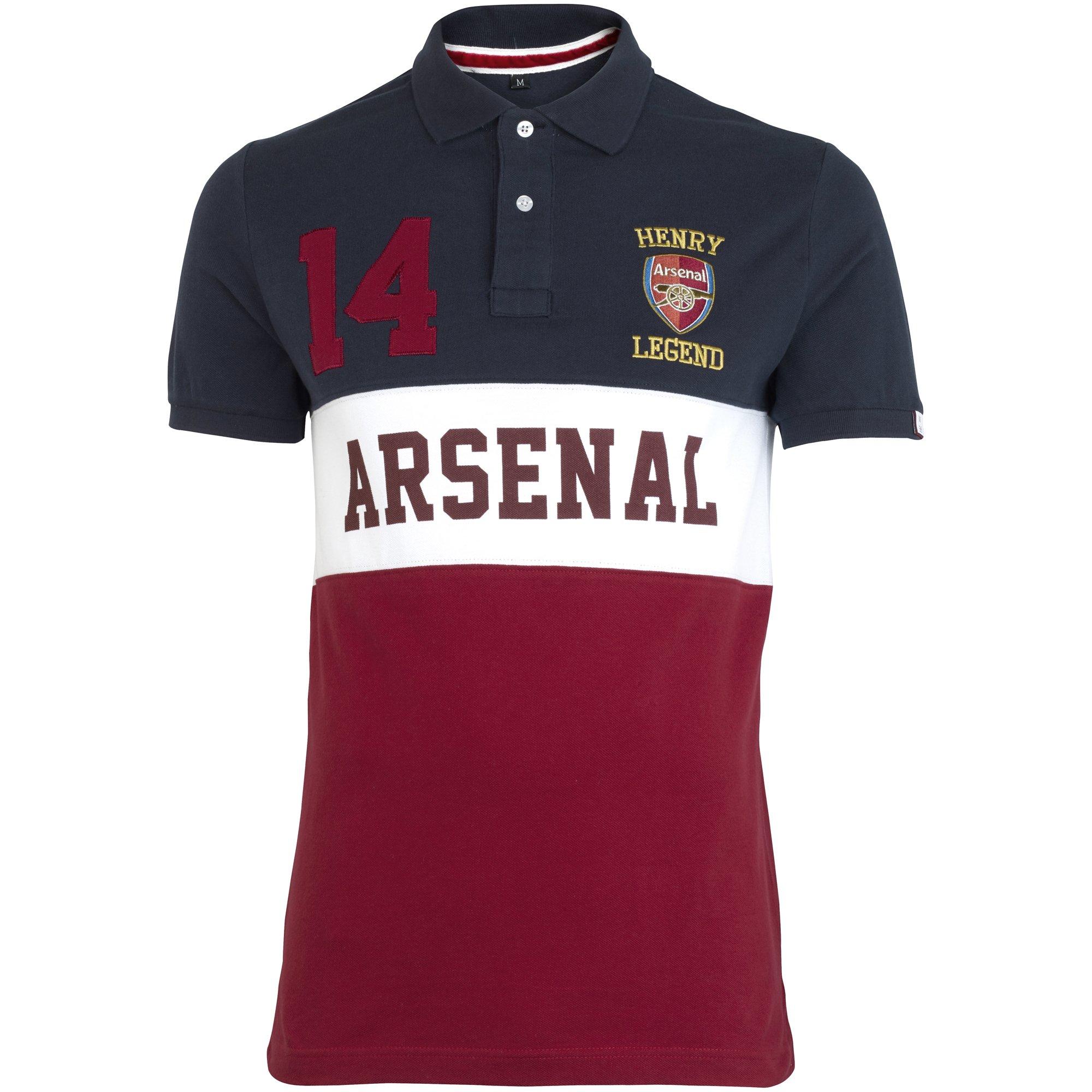 arsenal polo t shirt