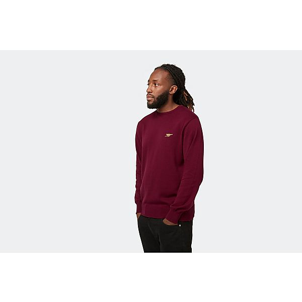 Arsenal Red Crew Neck Cotton Jumper | Official Online Store