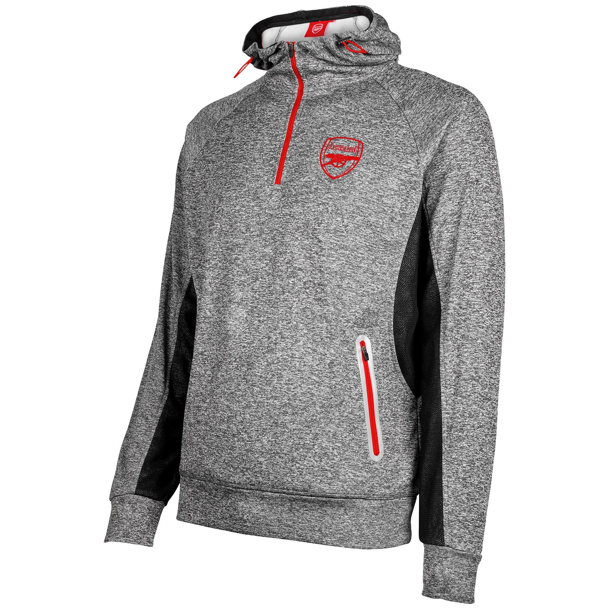 arsenal half zip