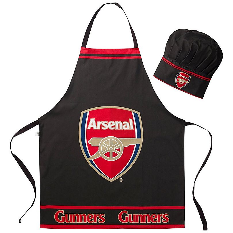 Newlike Football Team Chef Hat and Apron Set for Kitchen and Outdoor Barbecue 