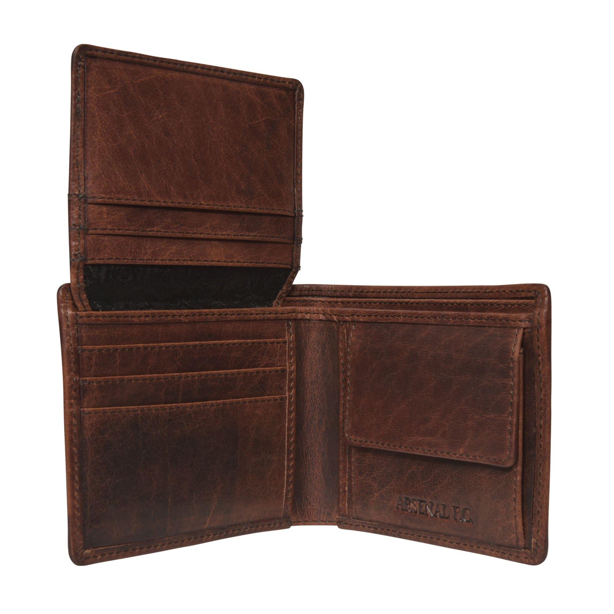 Arsenal Heritage Leather Trifold Wallet