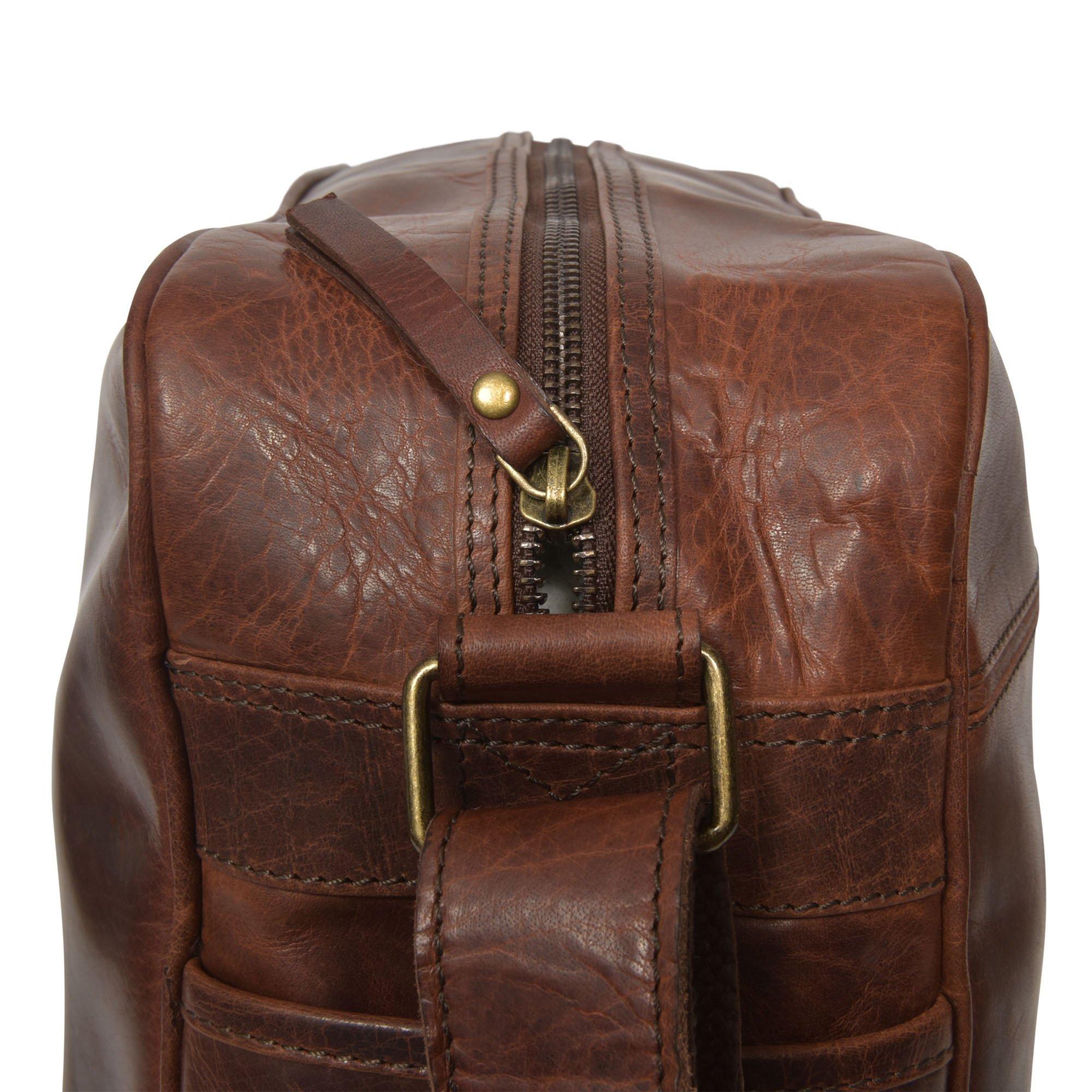 Arsenal Heritage Leather Messenger Bag