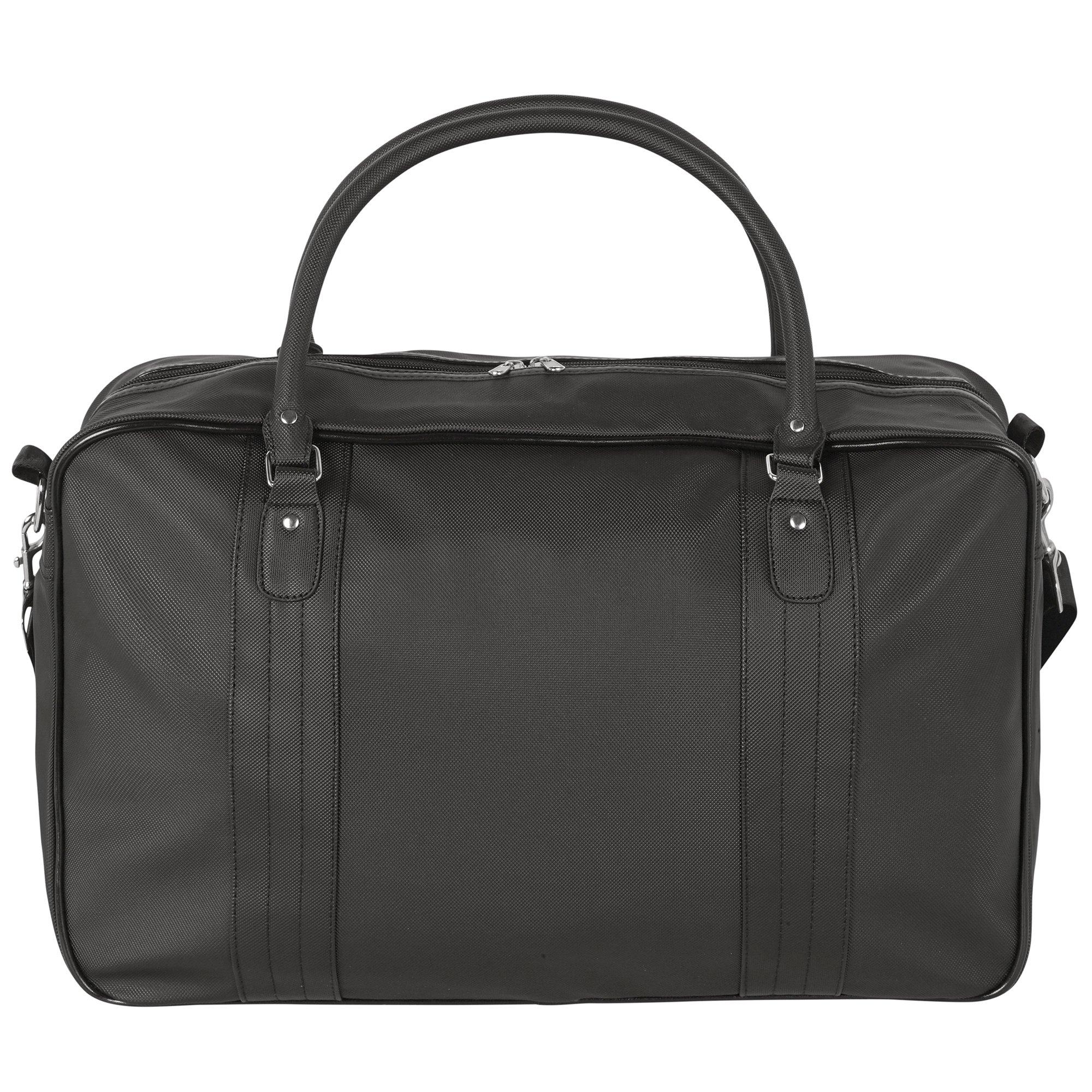 Arsenal Black Faux Leather Holdall Bag | Official Arsenal Online Store