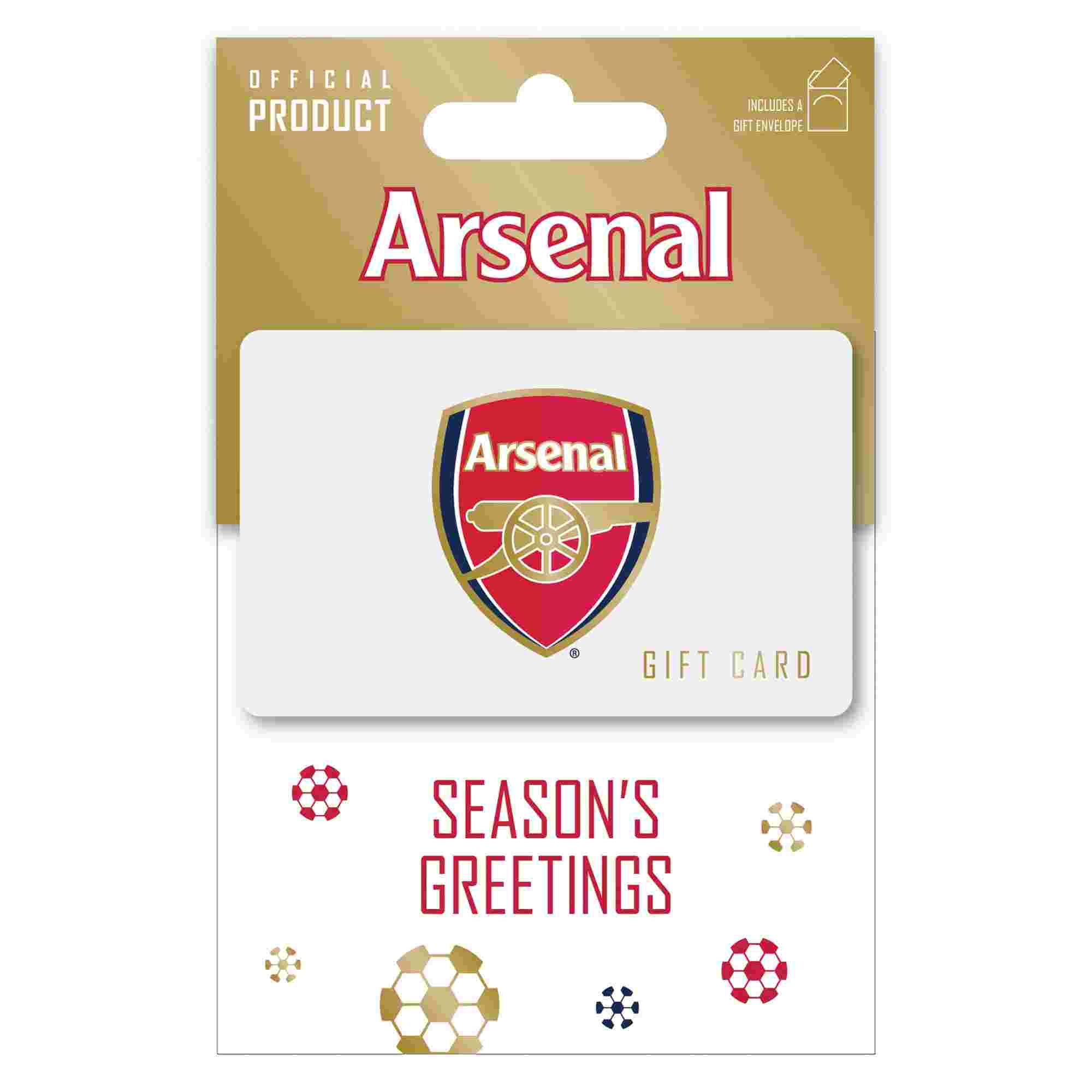 Arsenal Seasons Greetings Gift Card 15