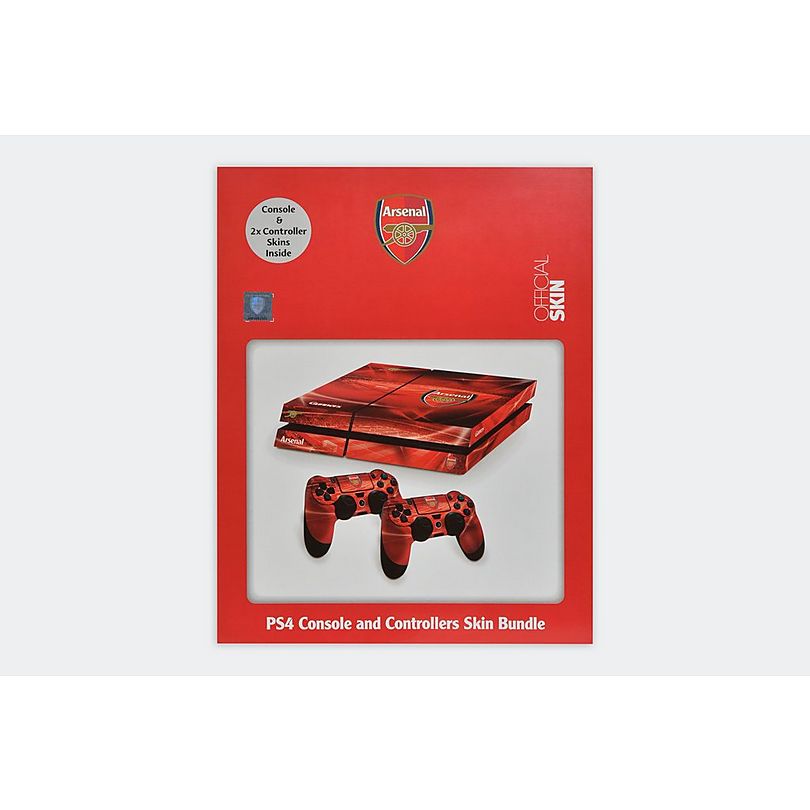 Arsenal PS4 Console and 2 Controller Skins