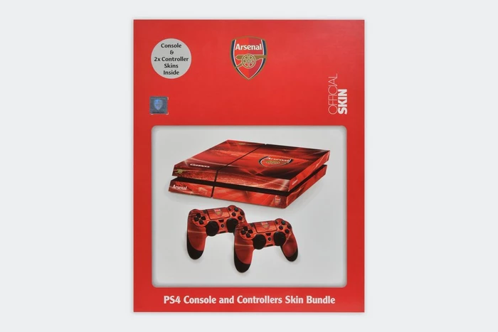 Arsenal PS4 Console and 2 Controller Skins
