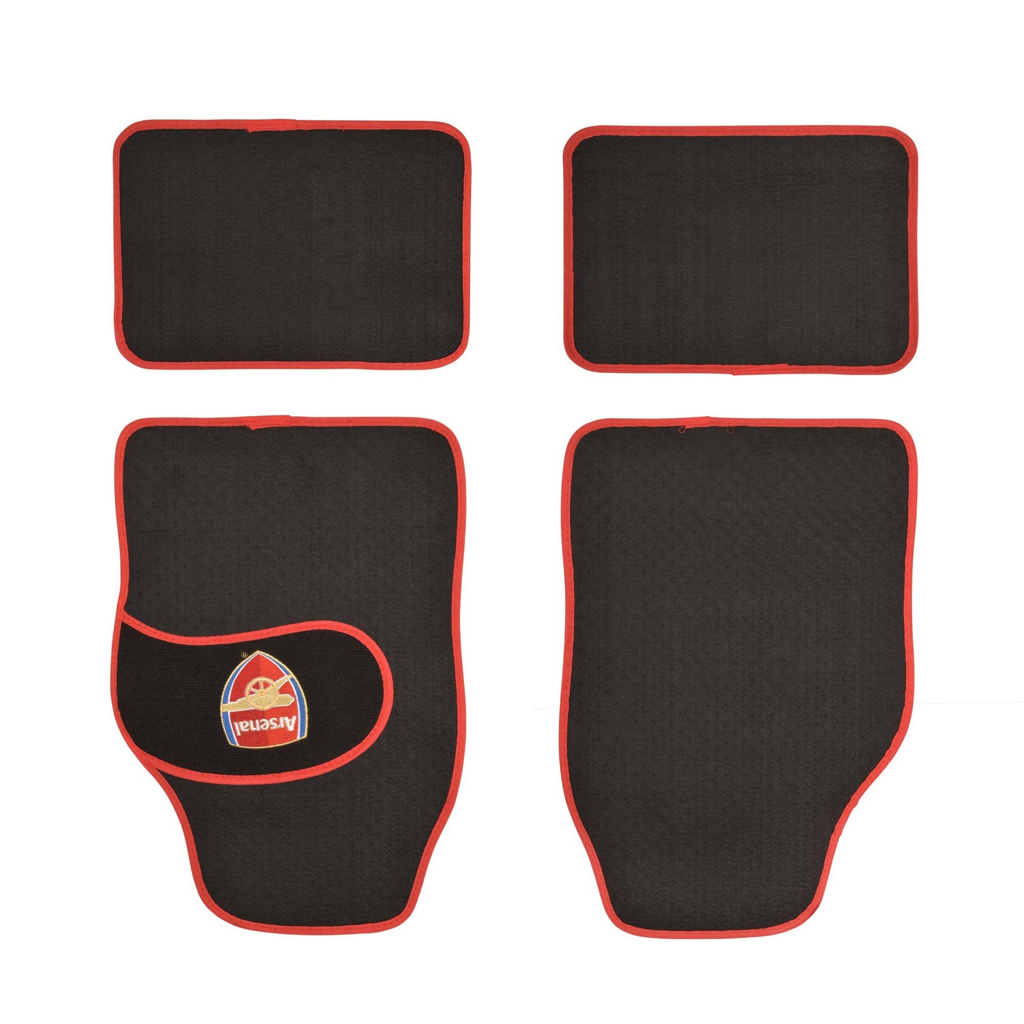 Arsenal 4 Piece Car Mat Set Official Online Store