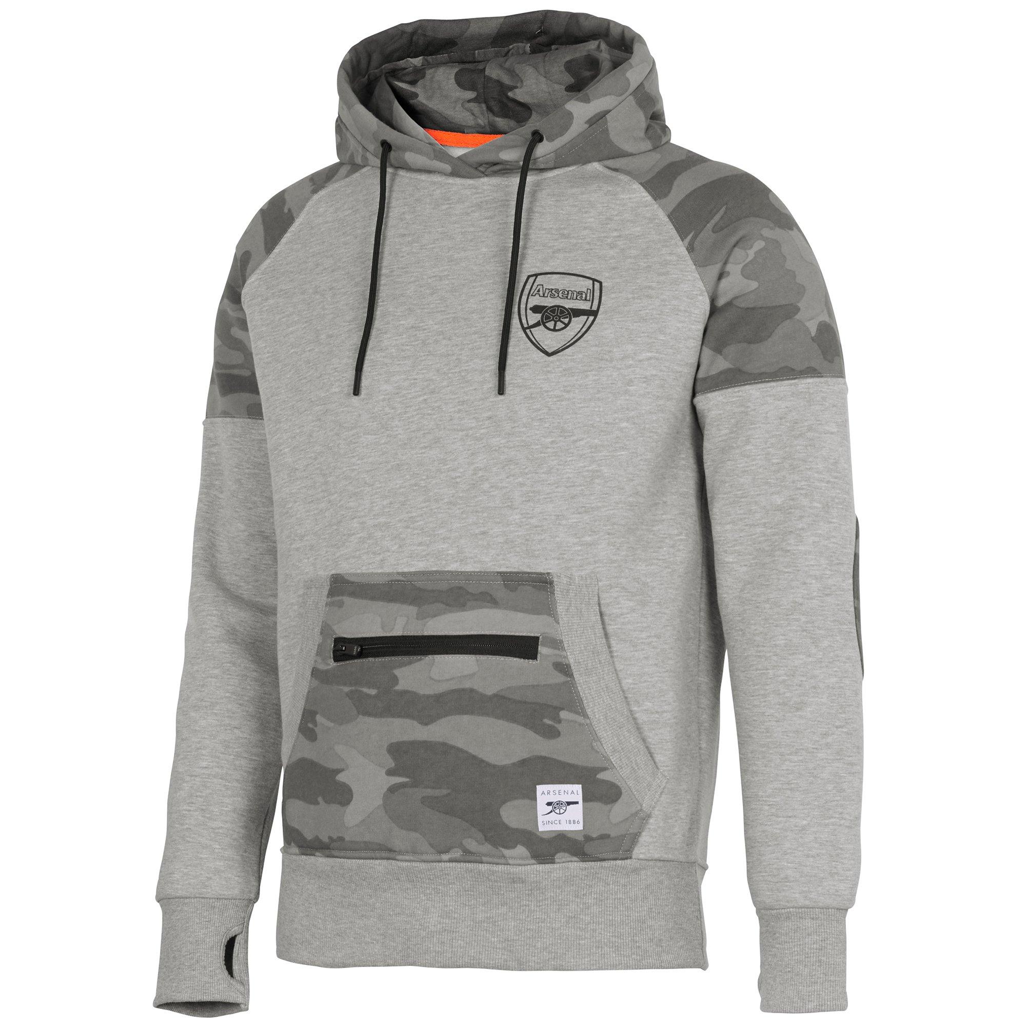 Arsenal Since 1886 Digi Camo X Front Hoody | Official Online Store