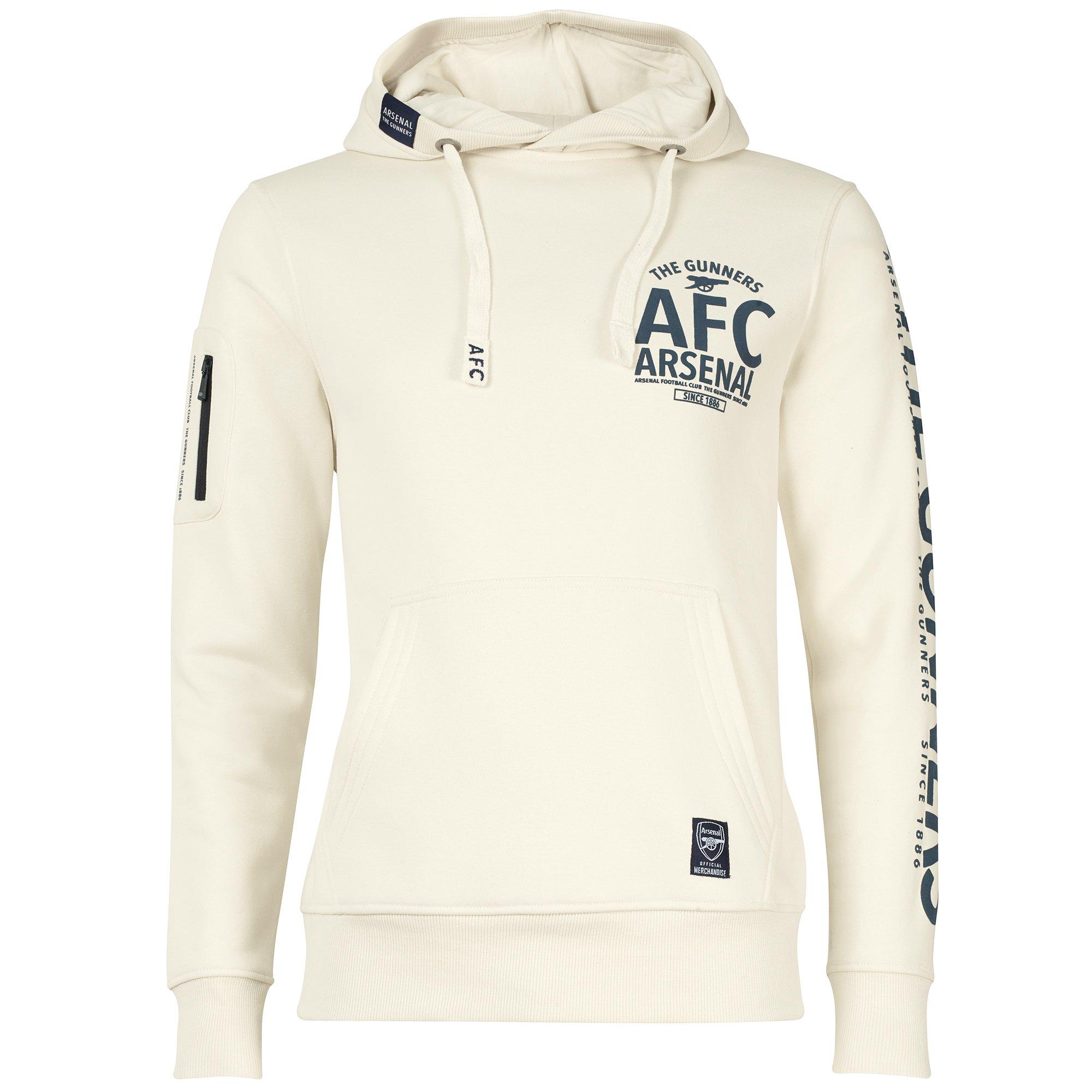 arsenal since 1886 contrast panel hoody