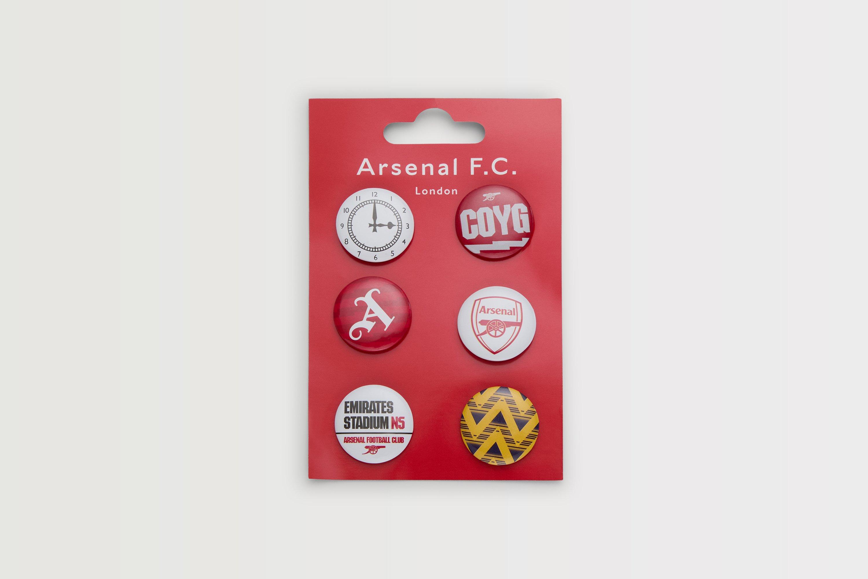 Official Arsenal Badges Keyrings Official Online Store - roblox arsenal how to get all badgesa