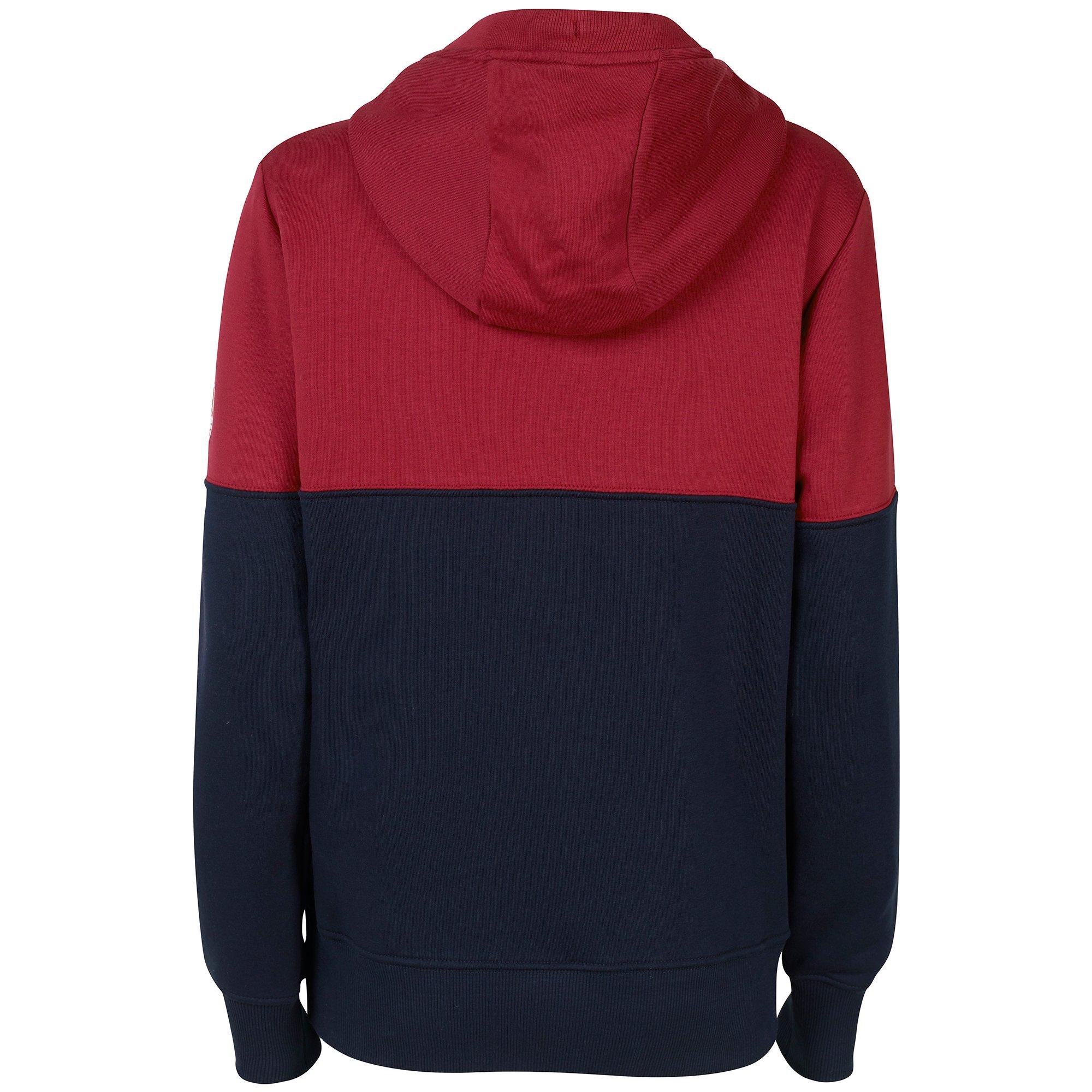 arsenal since 1886 contrast panel hoodie