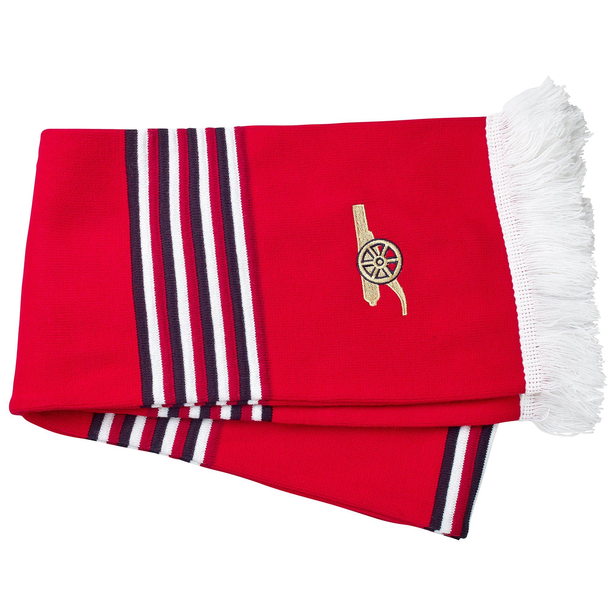 Arsenal Red & Stripe Scarf | Official Online Store