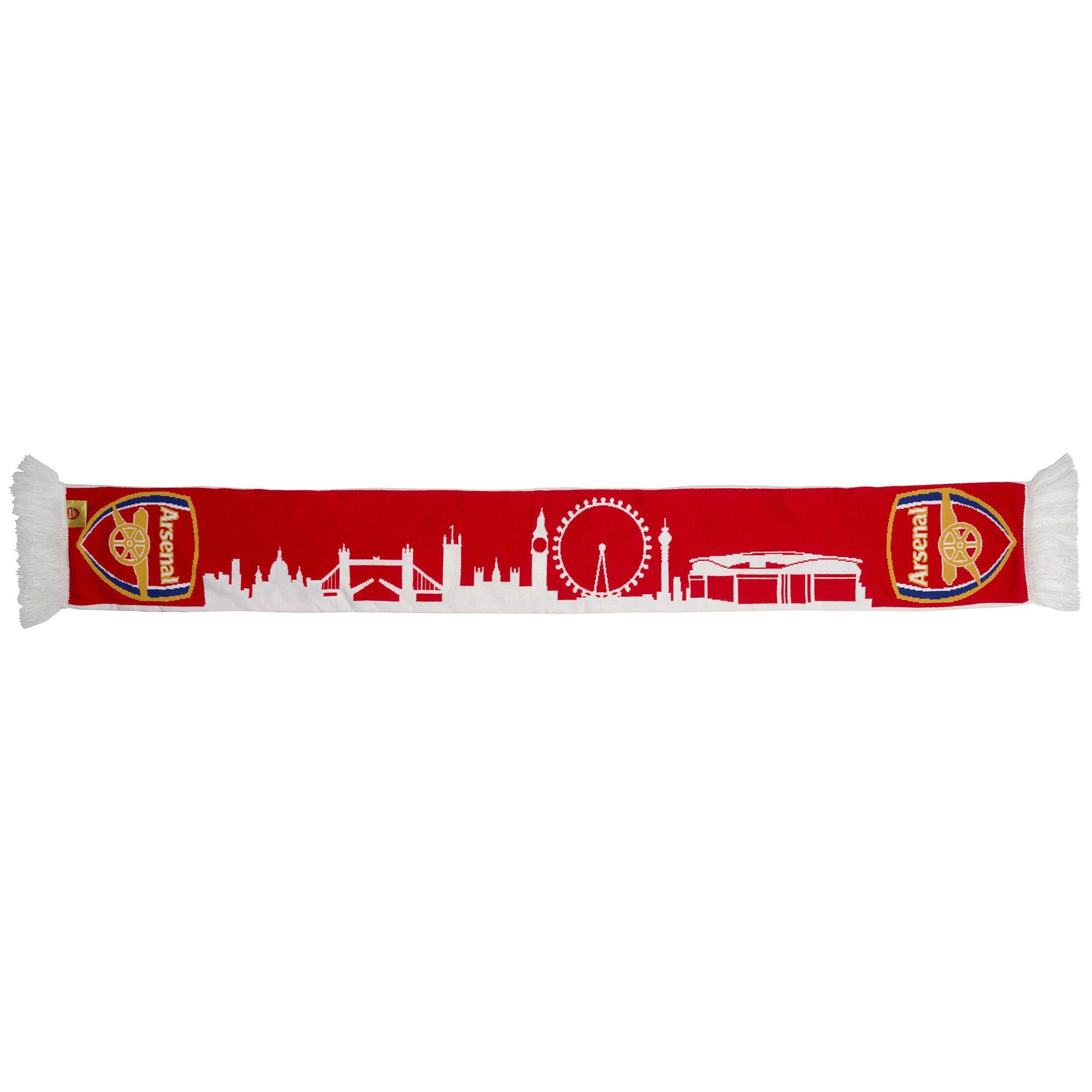 Arsenal Skyline Print Scarf Official Arsenal Online Store